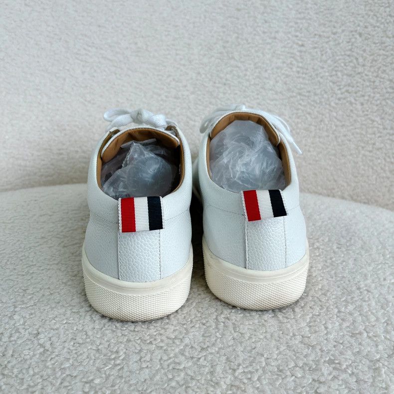 Thom Browne Thom Browne All white sneakers Size US 5 / EU 37 - 4 Thumbnail