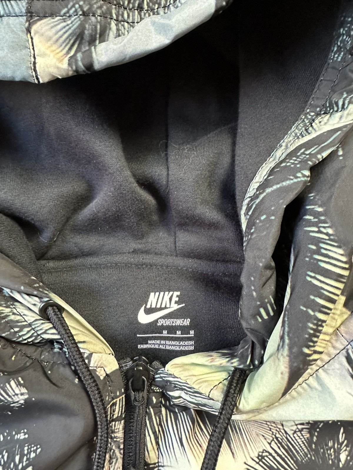 Nike Nike Beach All Over Print Zip-up Hoodie Jacket Medium Size M / US 6-8 / IT 42-44 - 3 Thumbnail