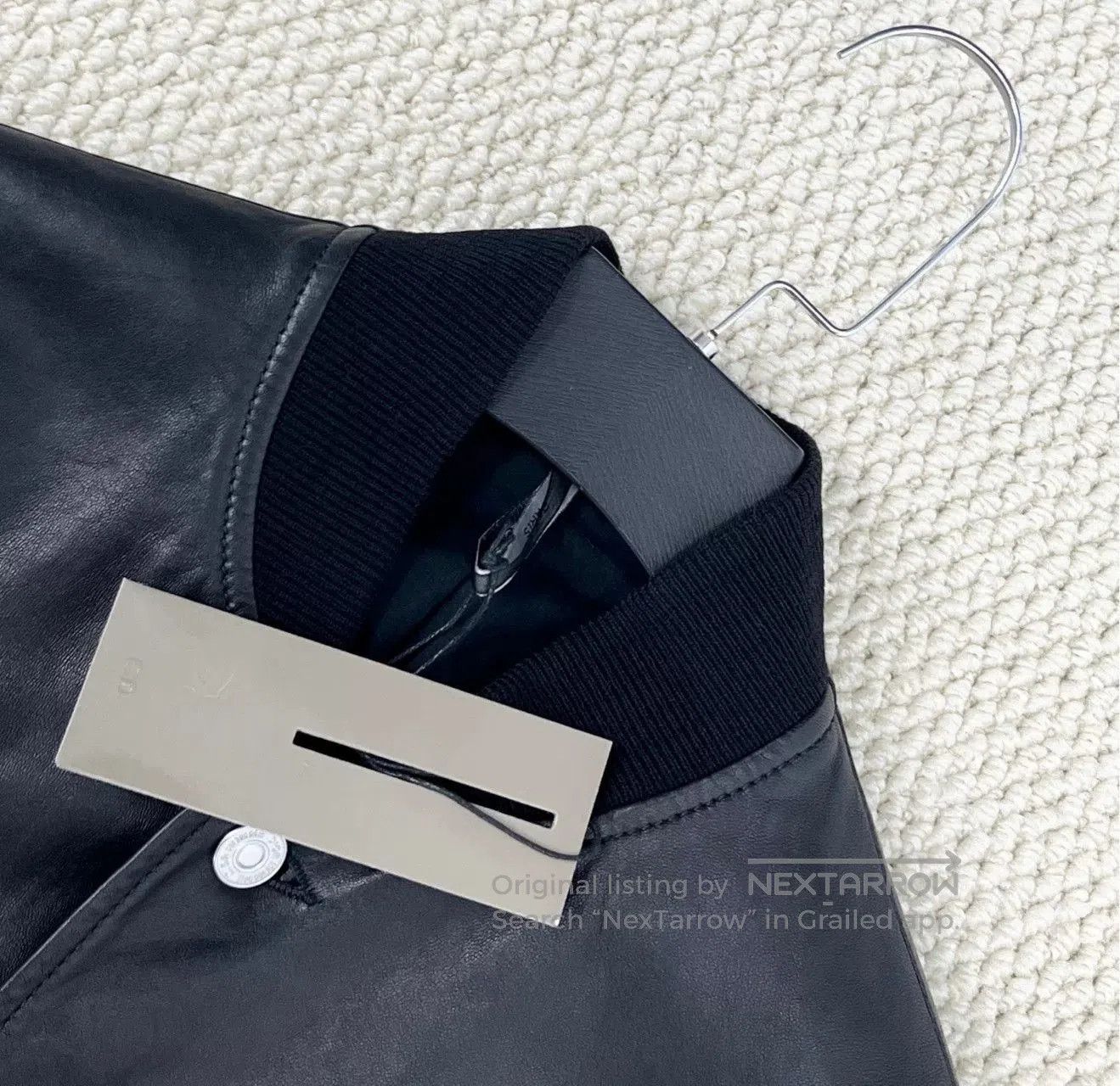 Dior dior black lambskin baseball jacket. Size US L / EU 52-54 / 3 - 3 Thumbnail