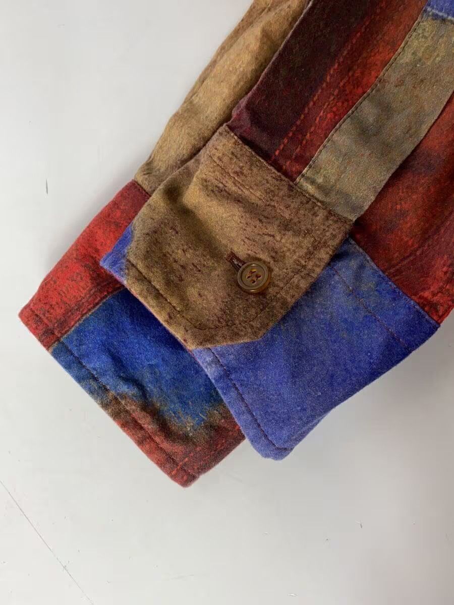 Vivienne Westwood Abstract Flag Asymmetrical Collar Button Shirt Size US S / EU 44-46 / 1 - 6 Thumbnail