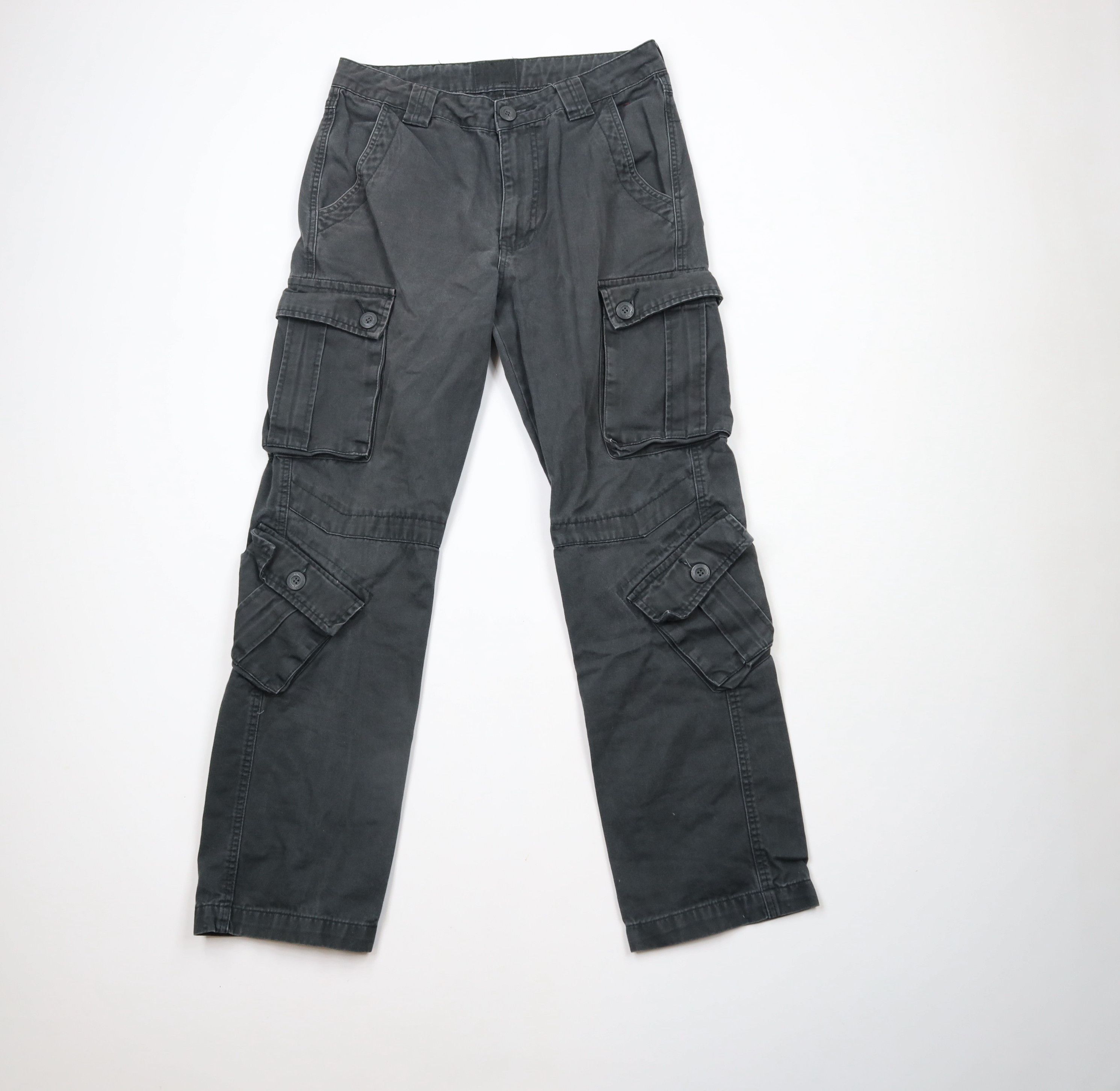 Vintage Vintage Streetwear Fit Tactical Cargo Pants Gray Cotton Size US 30 / EU 46 - 1 Thumbnail