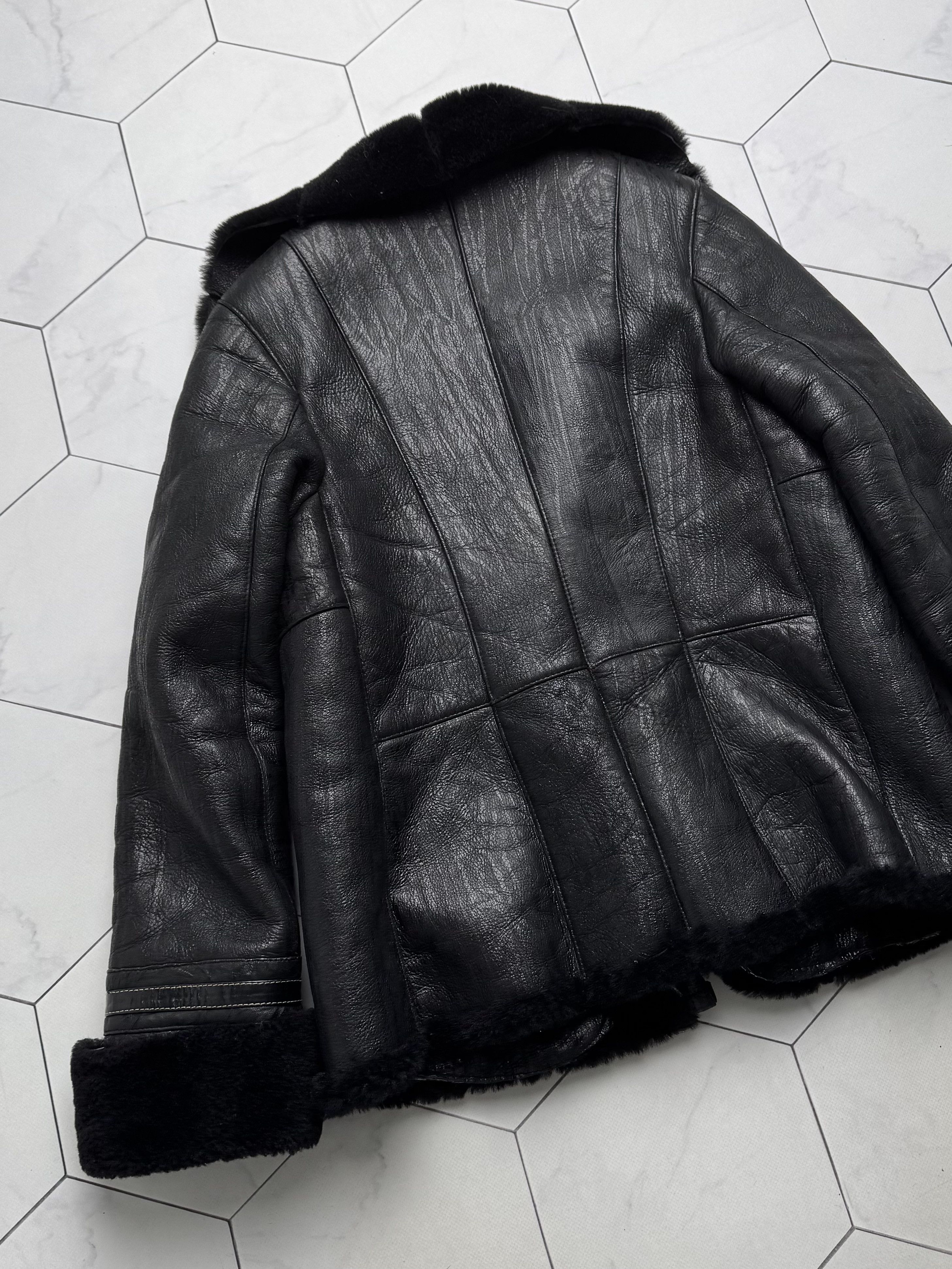 Vintage Vintage Real Sheepskin Jacket (B550) Size S / US 4 / IT 40 - 12 Thumbnail