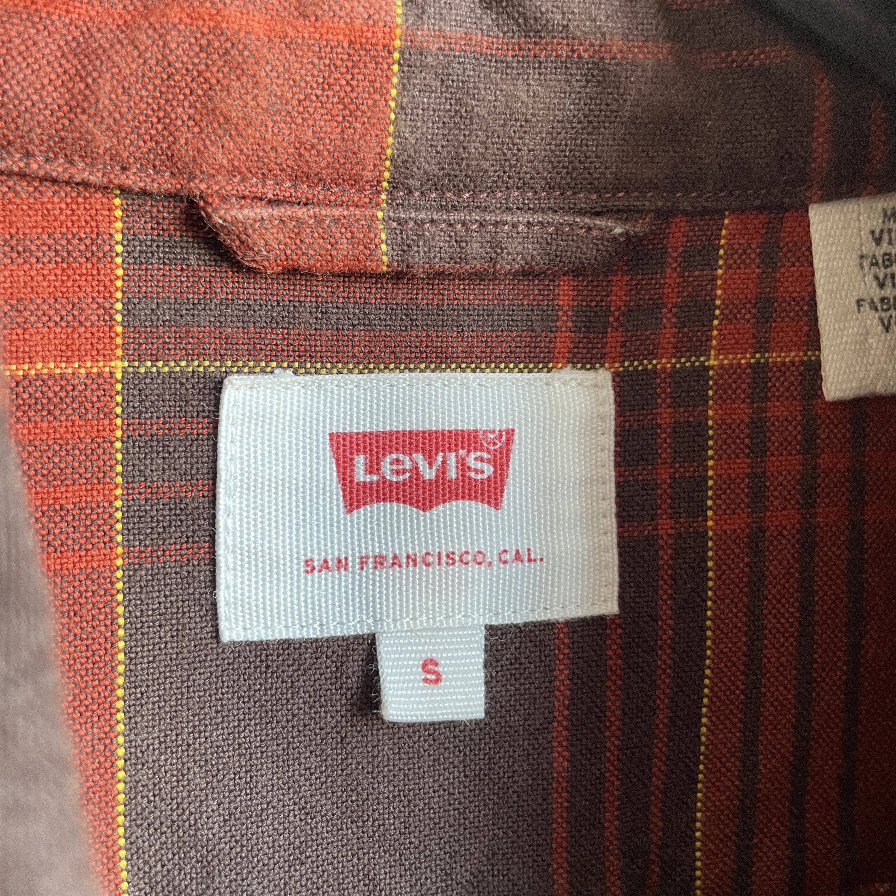 Levi's Levi's Plaid Shirt Size S Size US S / EU 44-46 / 1 - 4 Thumbnail