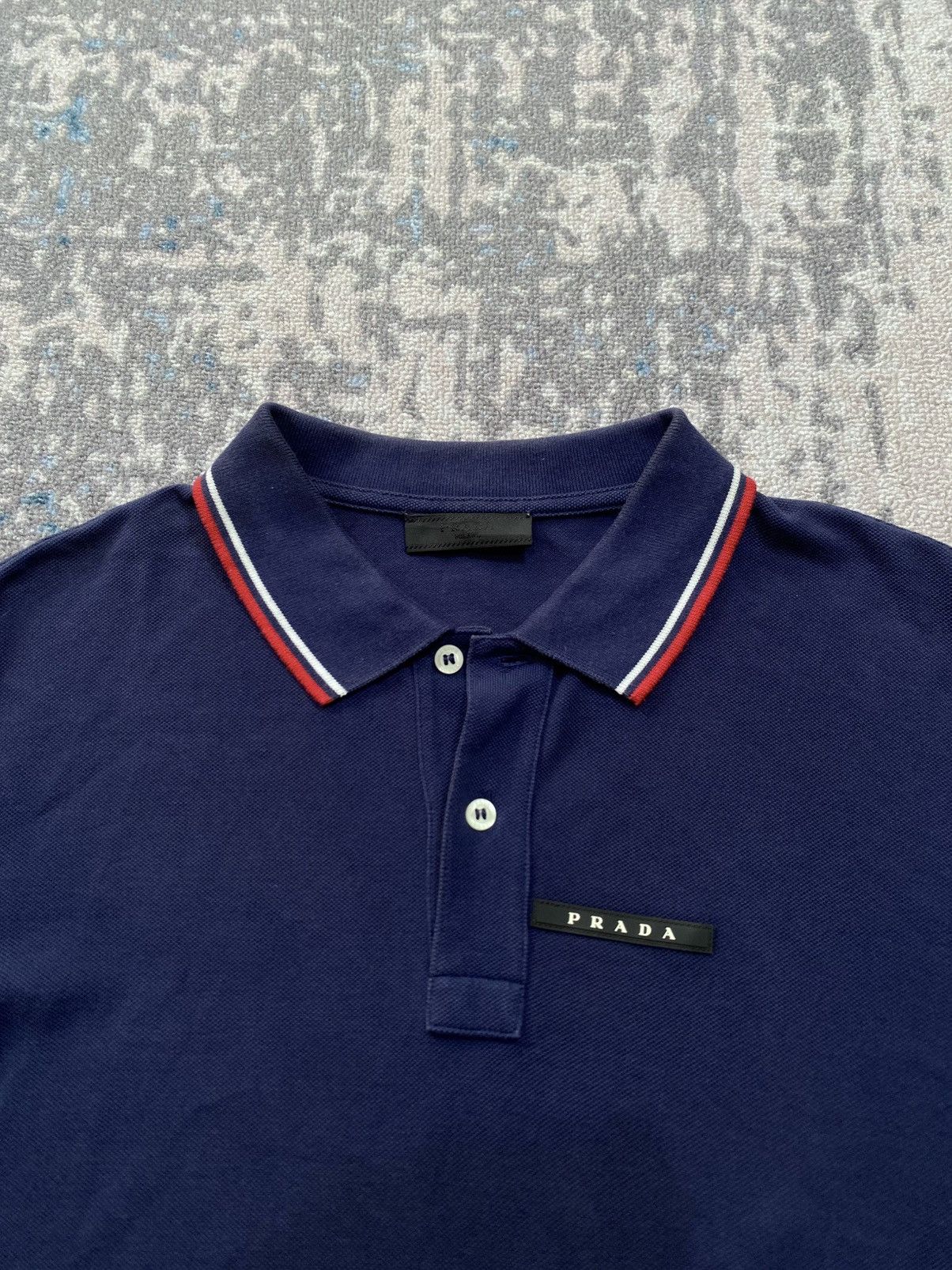 Prada Prada Poloshirt Size US XL / EU 56 / 4 - 2 Thumbnail