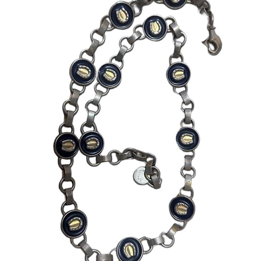 Gucci Authentic Gucci Rare Tom Ford Horseshoe Medallion Chain Belt Size ONE SIZE - 1 Thumbnail