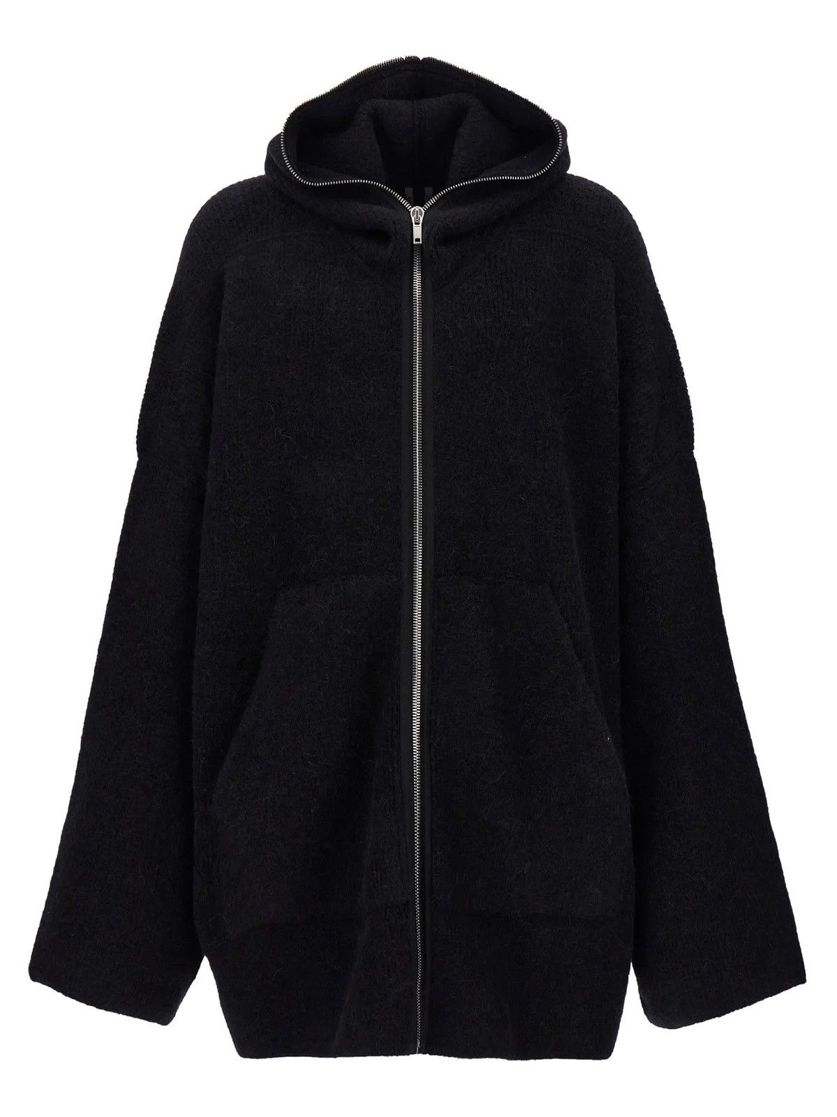 Rick Owens $3,800 2025 Concordians ALPACA Big Gimp Zip Hoodie Size US M / EU 48-50 / 2 - 1 Thumbnail