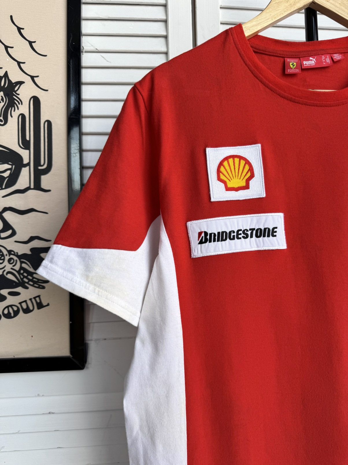 Ferrari × Puma Puma Ferrari Scuderia F1 Team 00s Sponsor T Shirt Red Size US M / EU 48-50 / 2 - 5 Thumbnail
