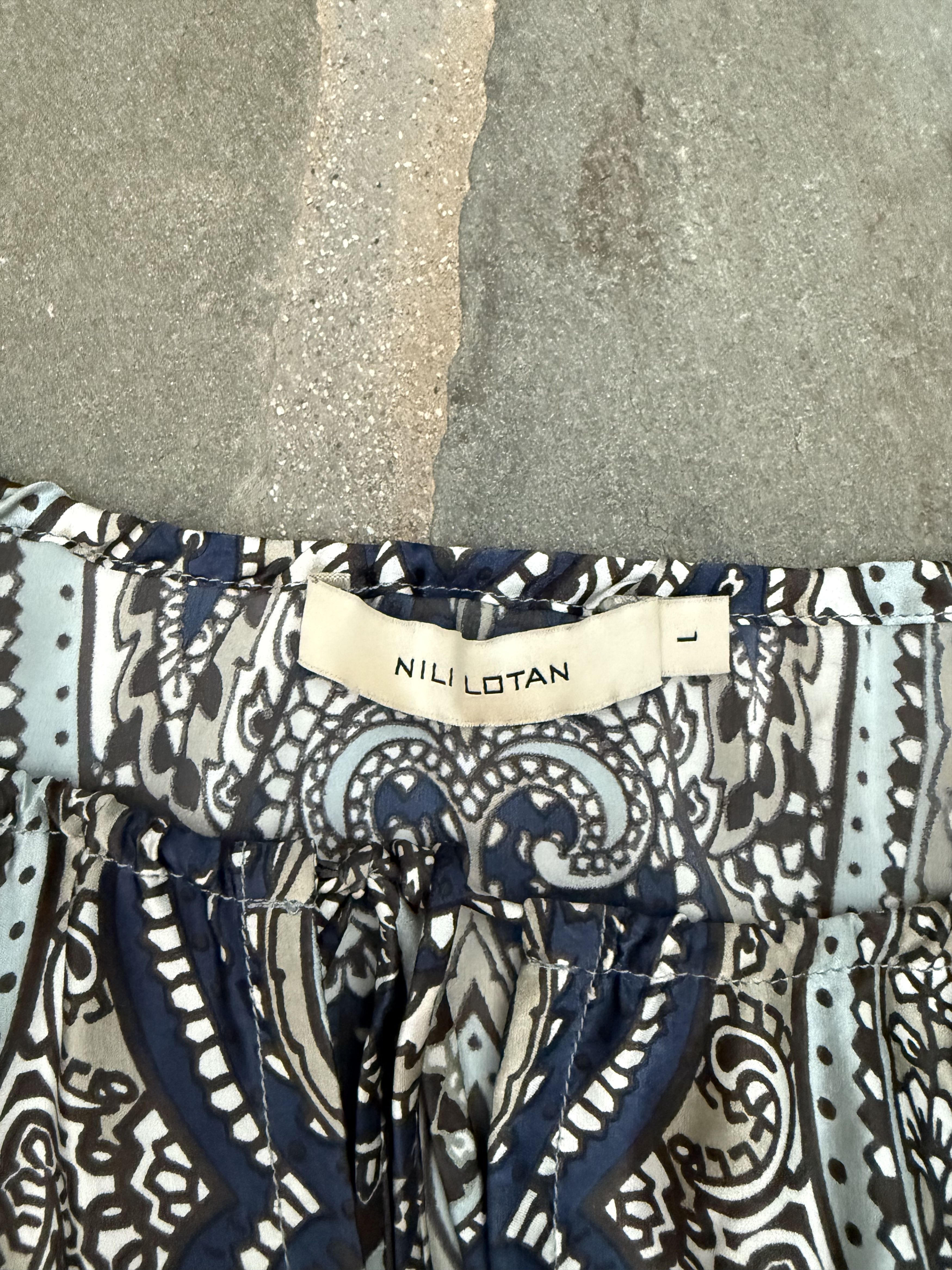 Nili Lotan Vintage Nili Lotan Dress Size L / US 10 / IT 46 - 4 Thumbnail