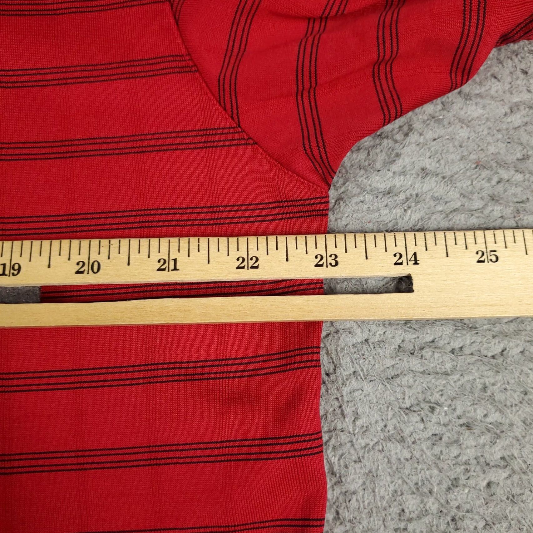 Nike Nike Golf Polo Shirt Mens Large Red Cotton Short Sleeve Size US L / EU 52-54 / 3 - 6 Thumbnail
