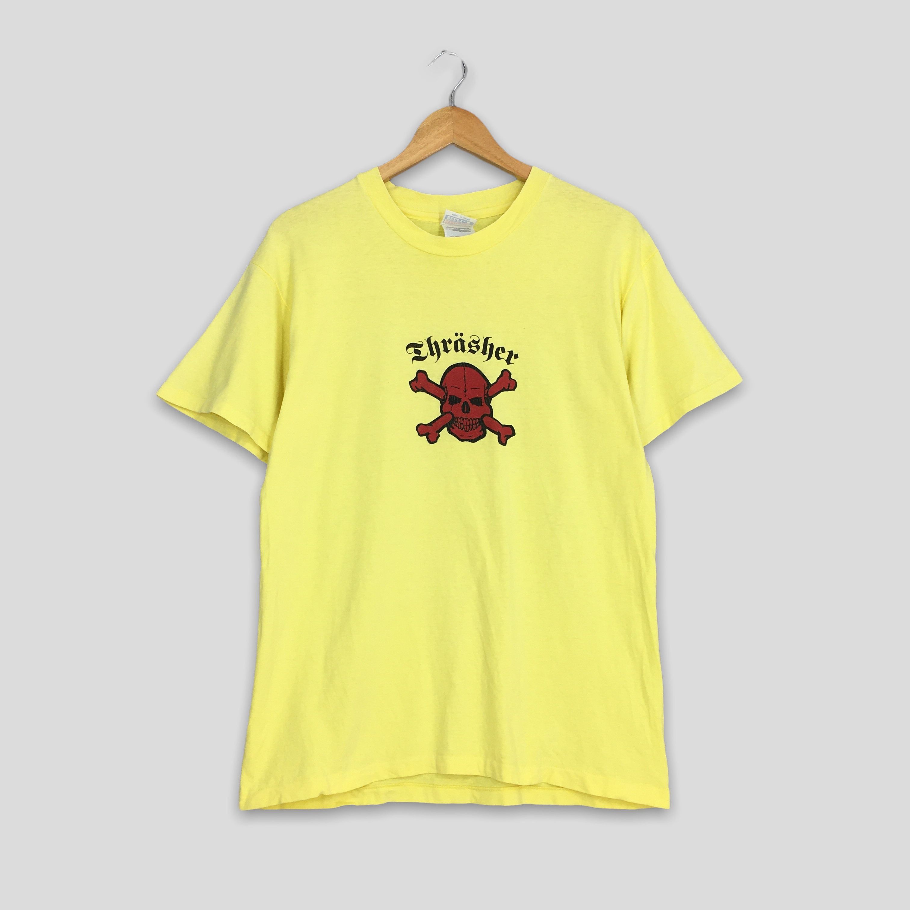 Thrasher Vintage Thrasher Magazine Bones Skull Skater T shirt Medium Size US M / EU 48-50 / 2 - 1 Thumbnail