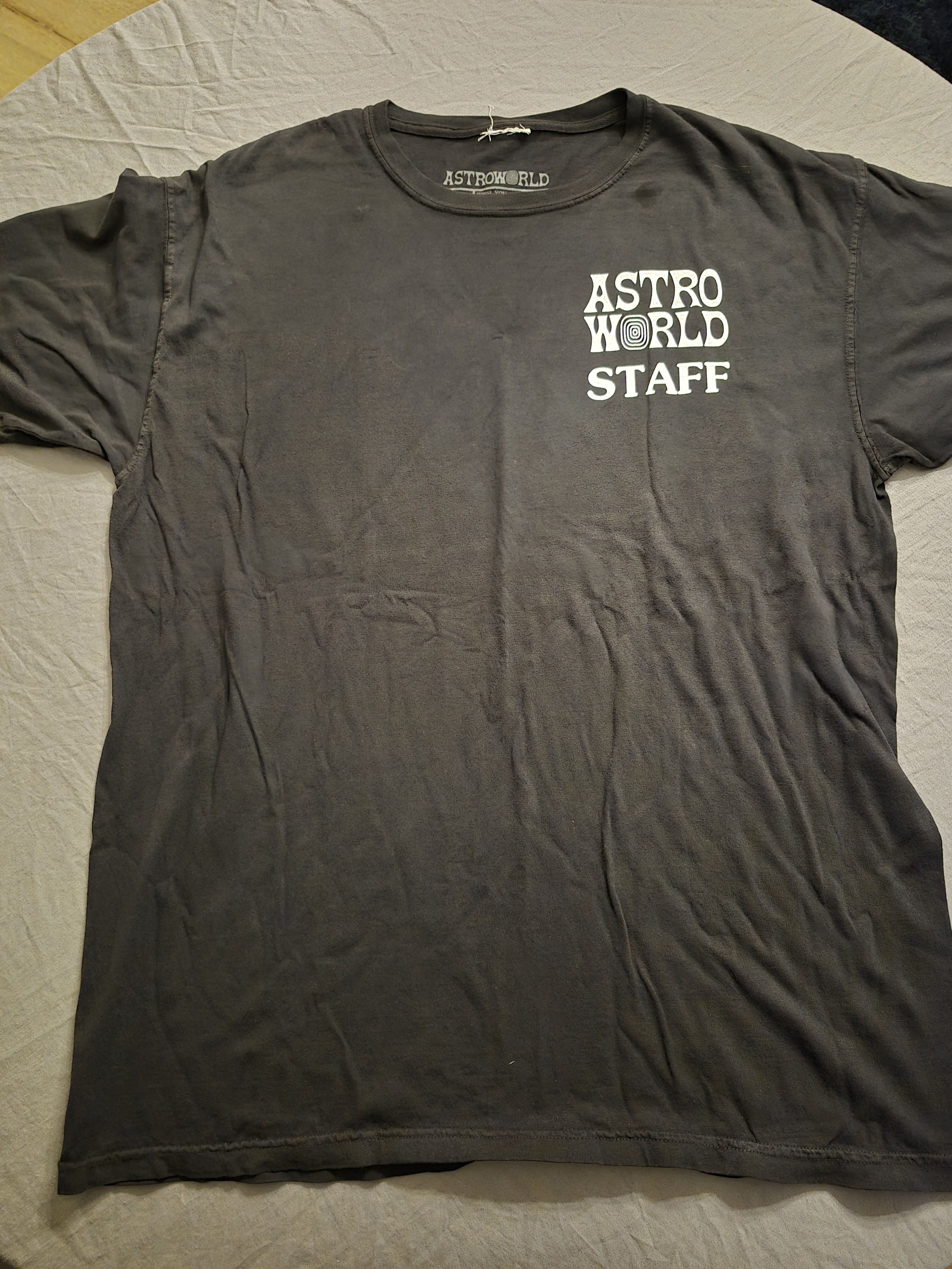 Travis Scott Travis Scott AstroWorld Staff Tour Tee Size XL Size US XL / EU 56 / 4 - 1 Thumbnail