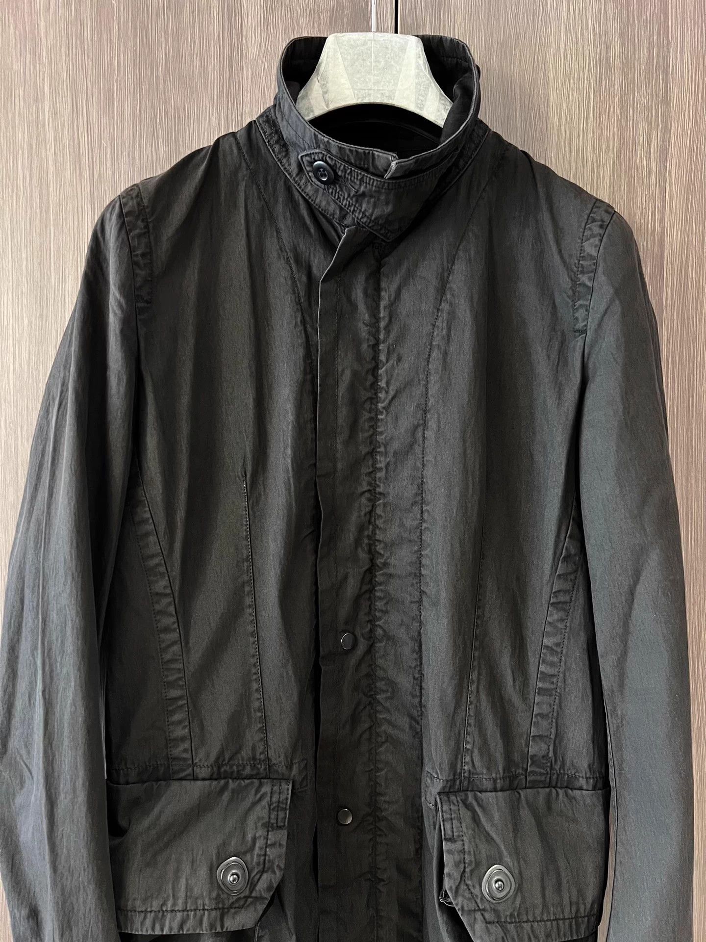 Julius Julius 7 Gas Mask Pocket Lapel Long Coat, Military Style Size US M / EU 48-50 / 2 - 4 Thumbnail