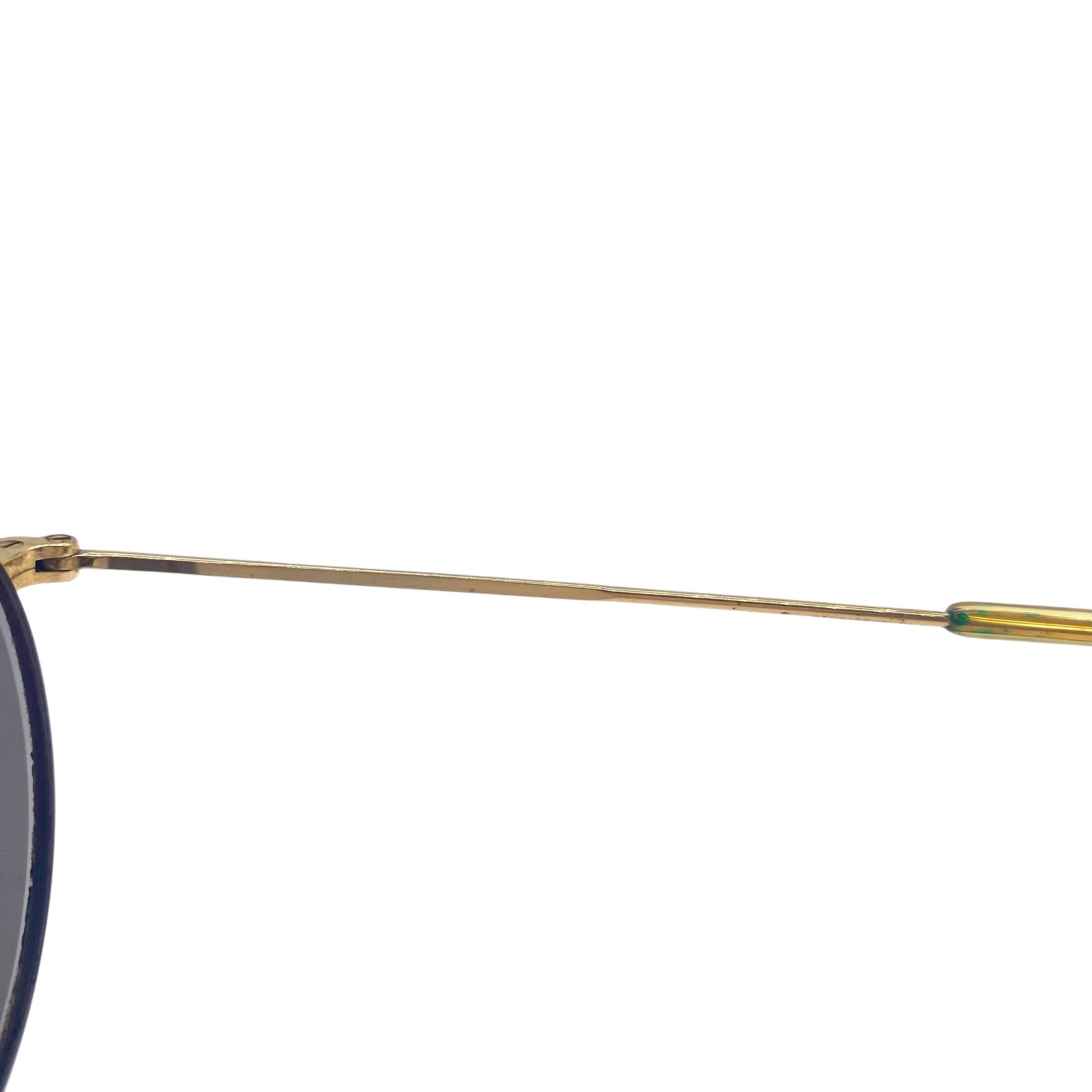 RayBan Vintage RayBan Prescription Glasses Sunglasses Round Gold Size ONE SIZE - 5 Thumbnail