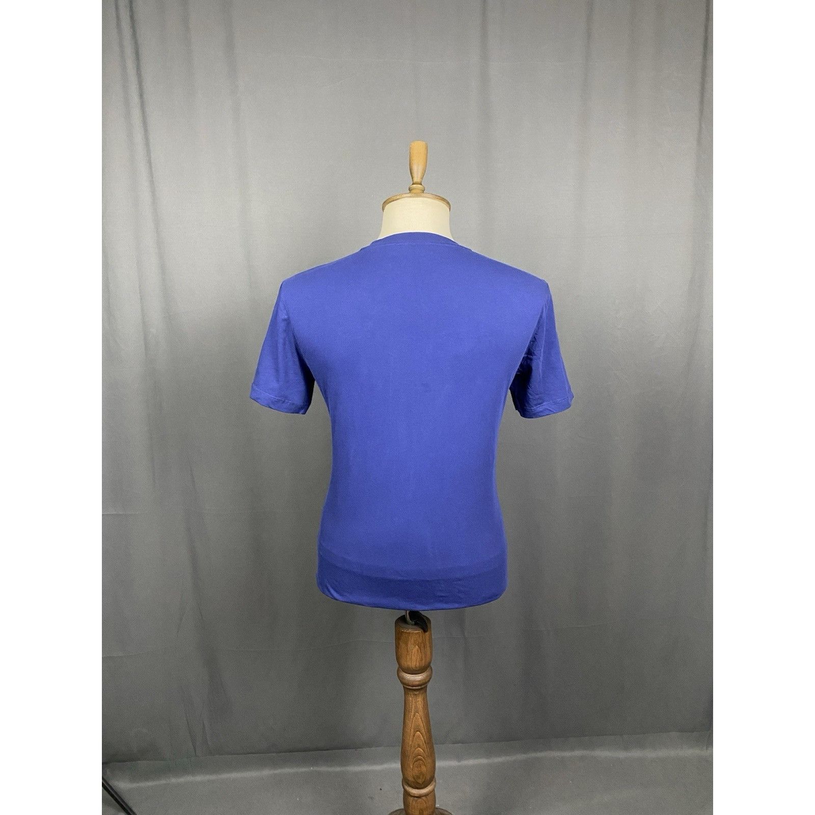 Alexander McQueen Alexander McQueen Small Logo Men's Blue T-Shirt Size L Size US L / EU 52-54 / 3 - 8 Thumbnail
