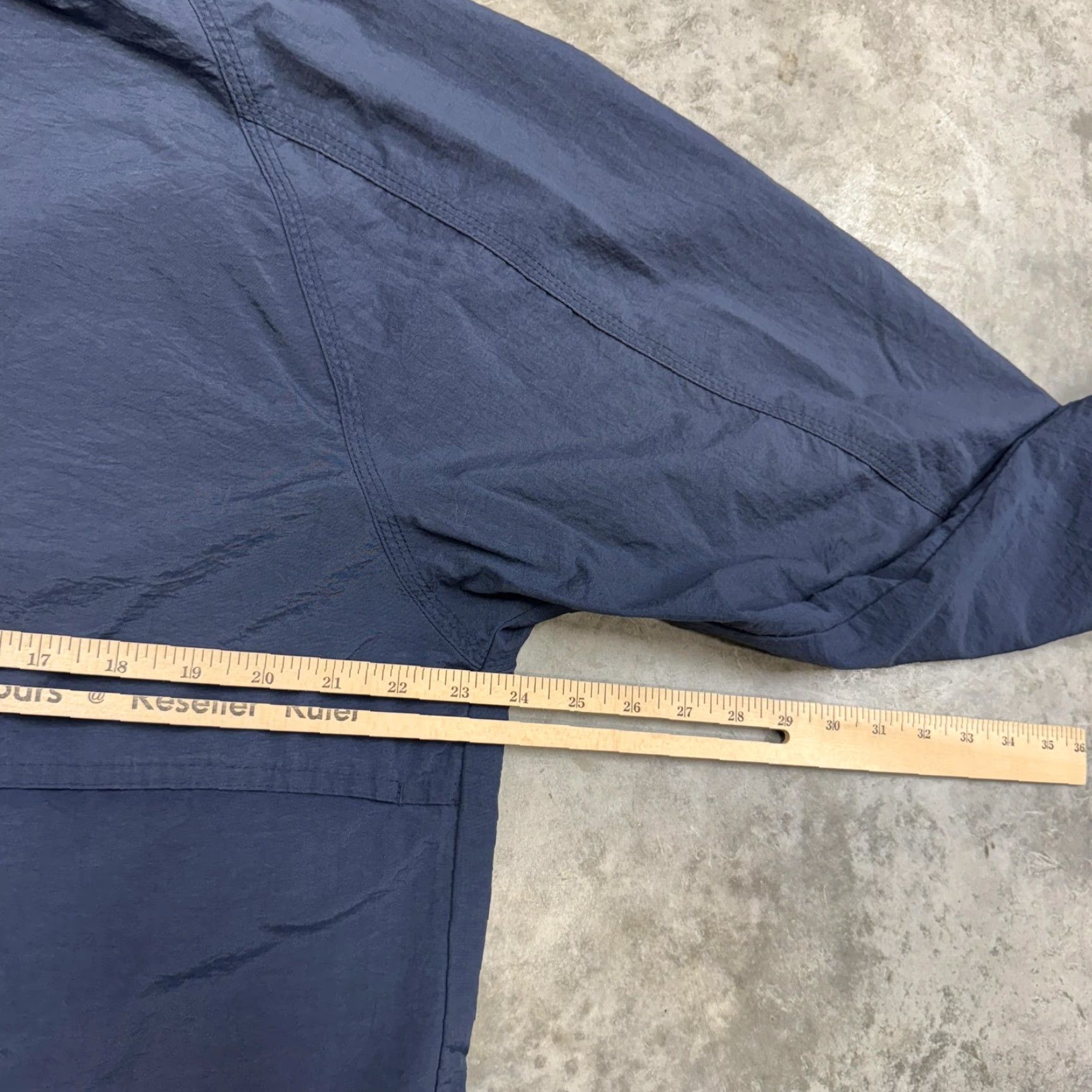 American Eagle Outfitters VINTAGE American Eagle Jacket Mens Medium Windbreaker Nylon Blue Zip Snap Pockets Lined Polyester 90s Outdoors Size US M / EU 48-50 / 2 - 5 Thumbnail