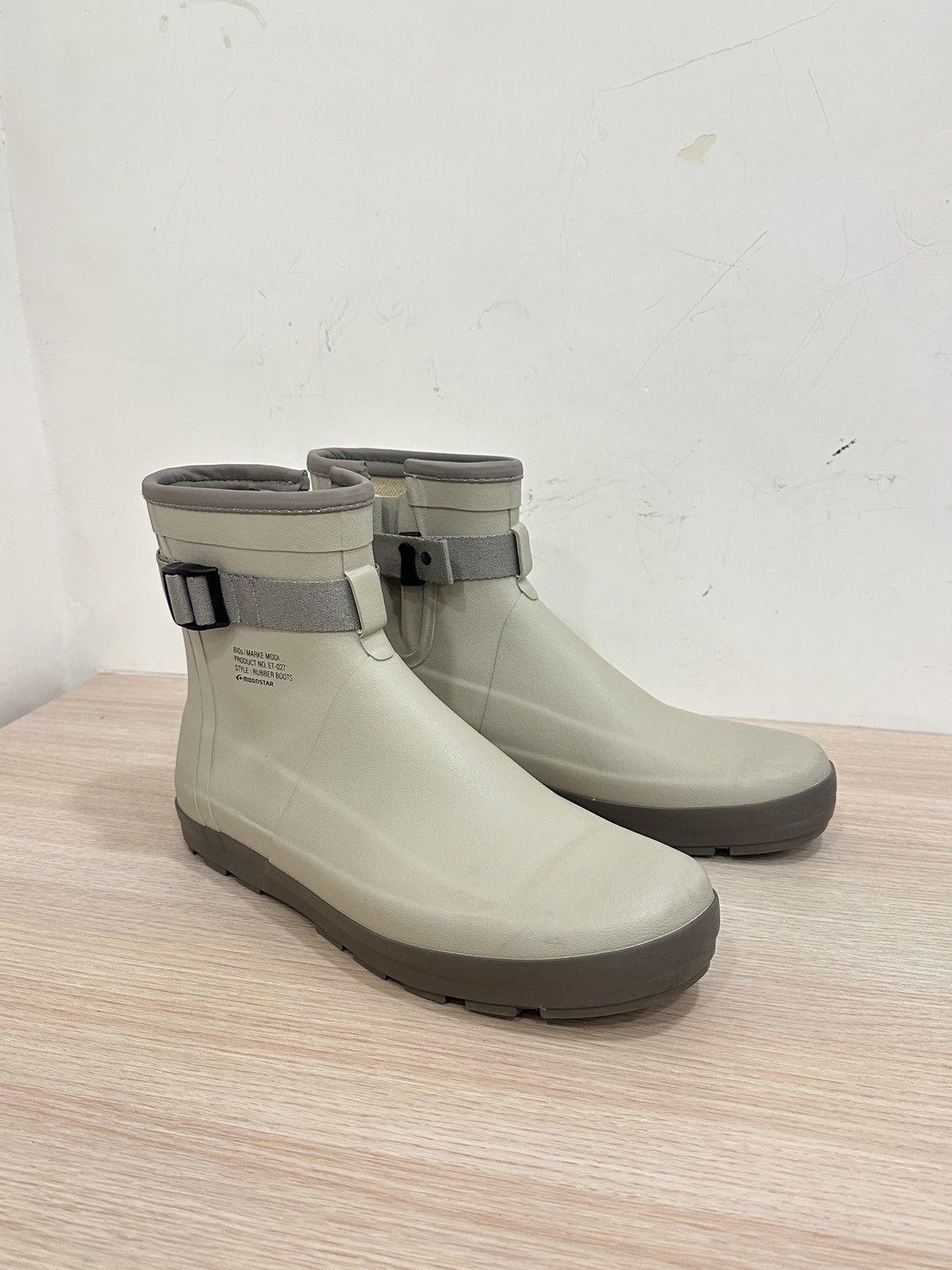 Moonstar Moonstar 810s ET027 Marke Modi Beige Rain Boots Size US 10 / EU 43 - 2 Thumbnail