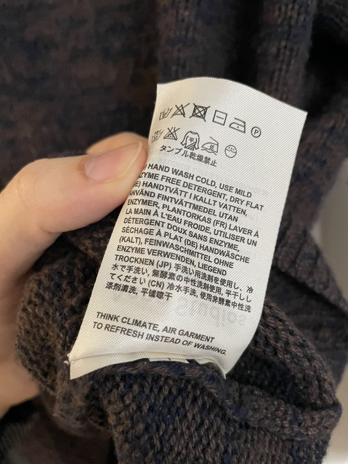 Acne Studios Acne Studios Peele Multi Paw18 crewneck sweater Size US S / EU 44-46 / 1 - 9 Thumbnail