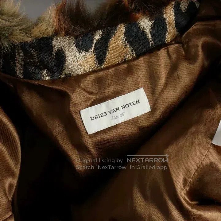 Dries Van Noten Dries Van Noten size:36 Leopard print fur coat Size S / US 4 / IT 40 - 5 Thumbnail