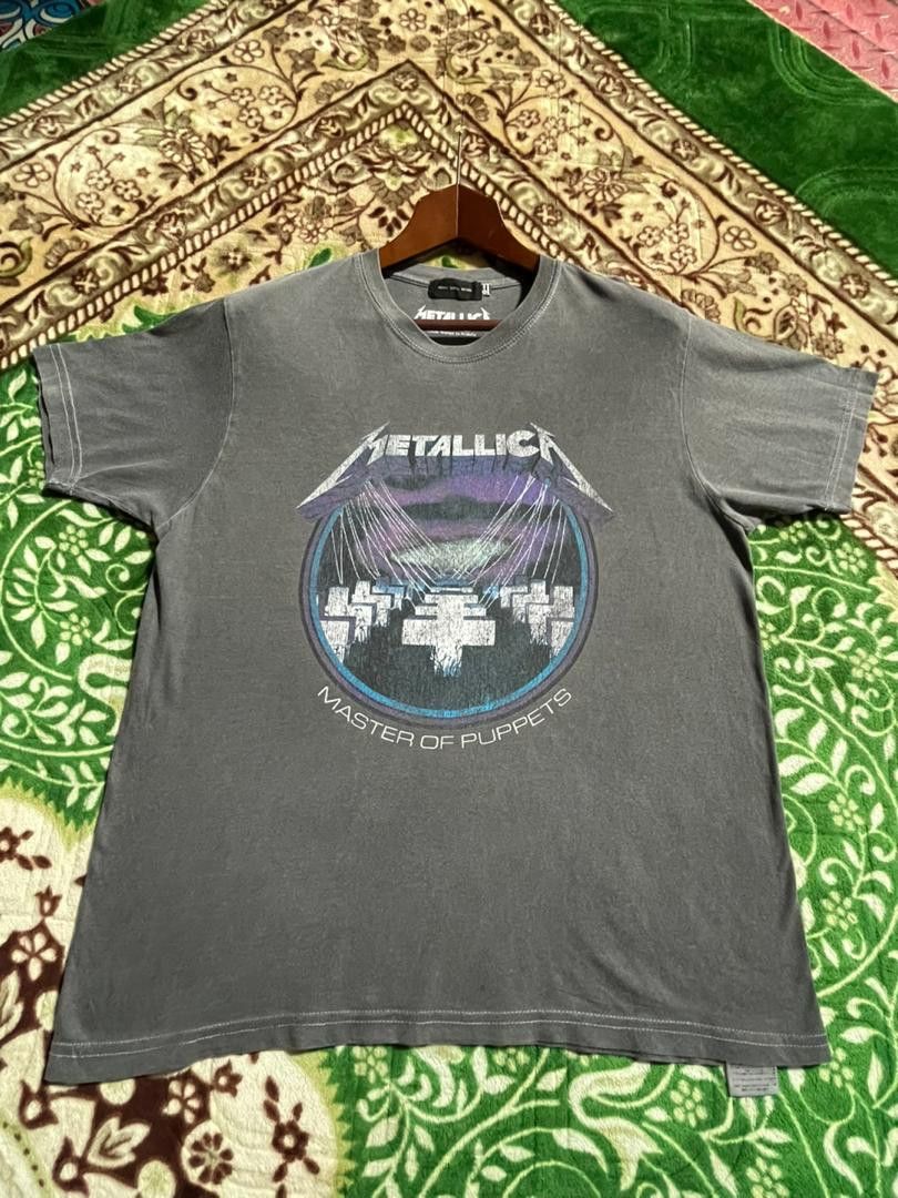 Metallica K7-12 Metallica Master Of Puppets Vintage Band T-Shirt Tee Size US L / EU 52-54 / 3 - 1 Thumbnail