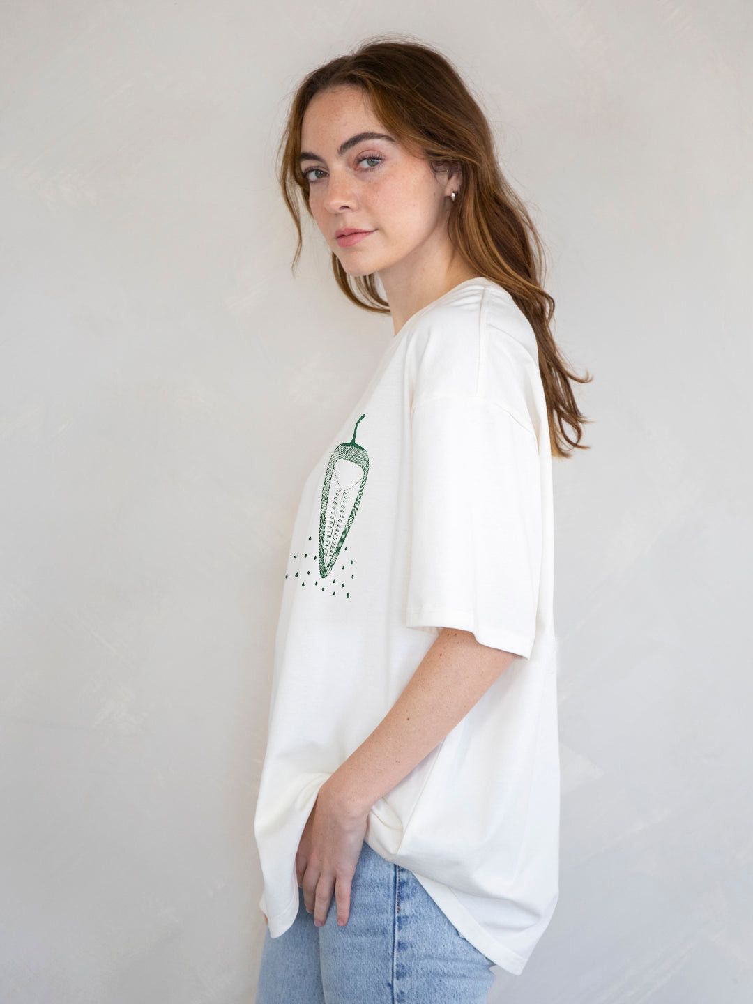 The Unbranded Brand Pepper Shirt, Foodie Gift, Gardening Gift, Soft Style Tee Size XS / US 0-2 / IT 36-38 - 2 Thumbnail