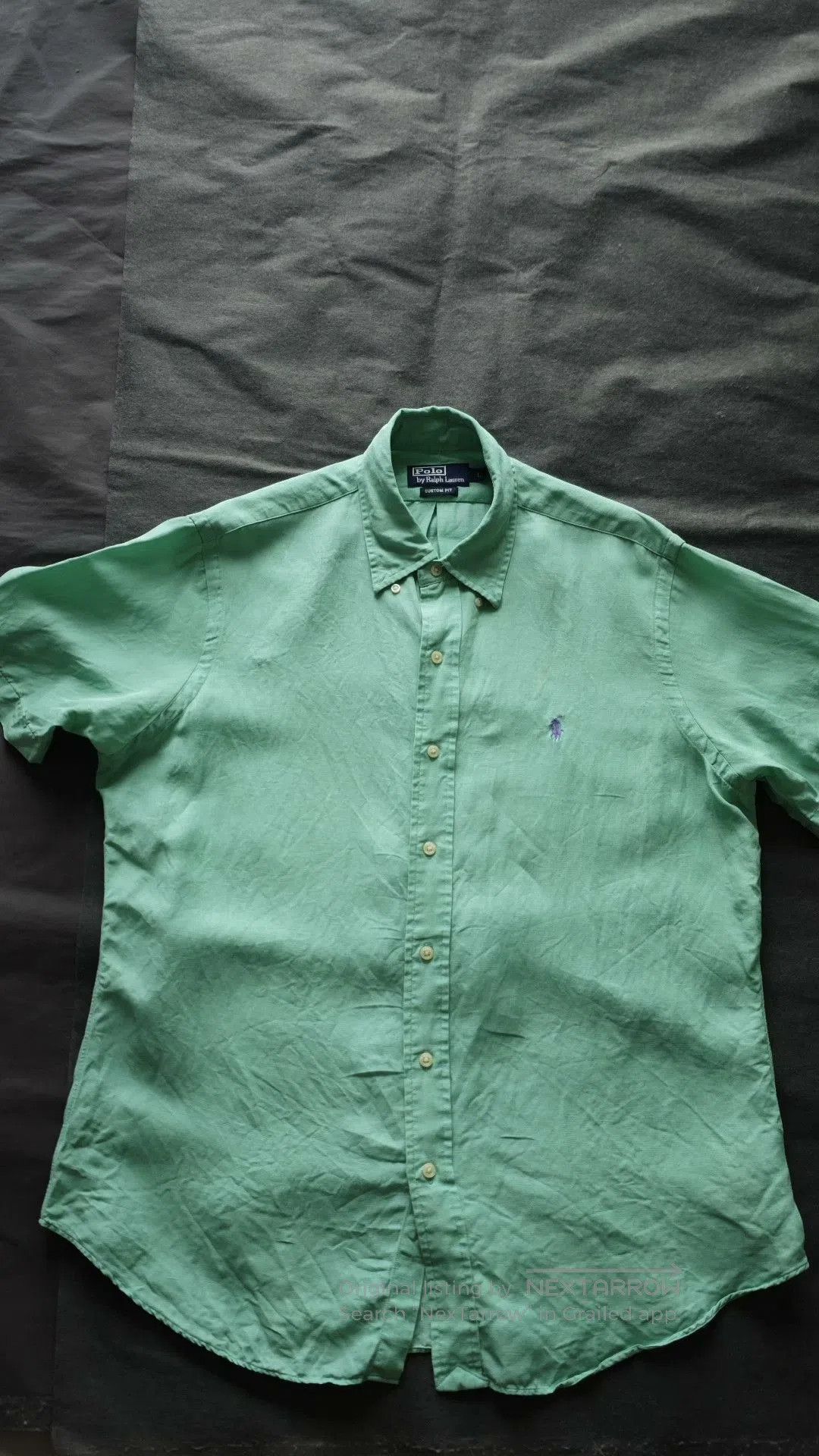 Polo Ralph Lauren Polo Ralph Lauren 90s Linen Silk Shirt. Size US L / EU 52-54 / 3 - 1 Thumbnail