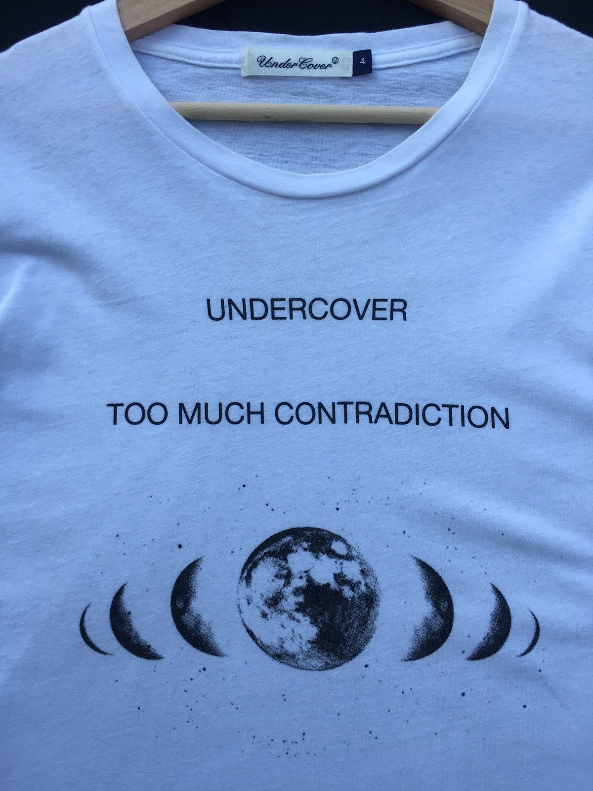Undercover Rare Undercover “Too Much Contradiction” Tshirt Size US L / EU 52-54 / 3 - 7 Thumbnail