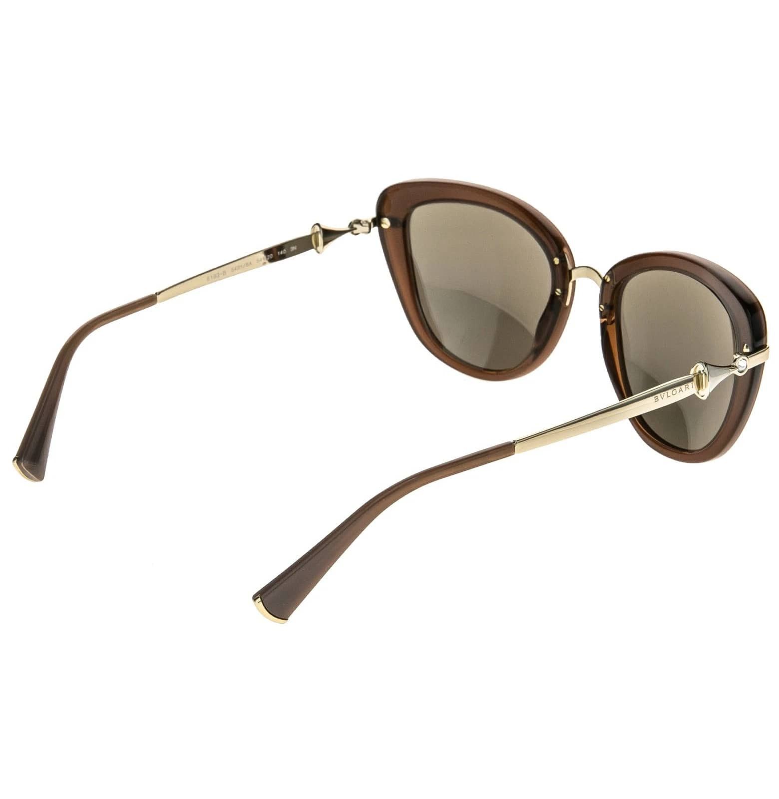 Bvlgari BULGARI BV8193B DIVAS DREAM Brown Beige Fan Sunglasses 8193 Size ONE SIZE - 5 Thumbnail