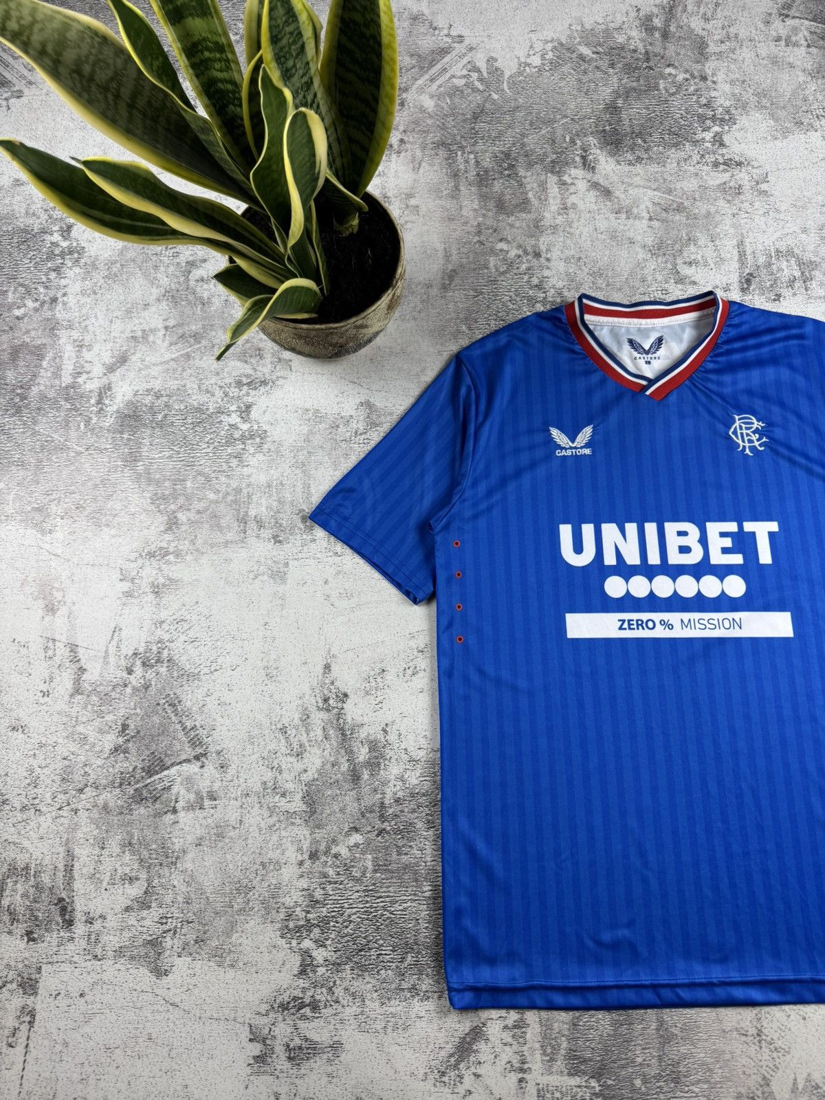 Castore Rangers Glasgow 2023/2024 Blue Home Castore Soccer Football T Shirt Jersey Kit Size US L / EU 52-54 / 3 - 2 Thumbnail