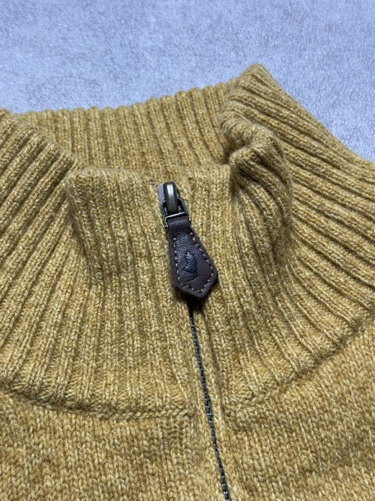 Marlboro Classics × Vintage Marlboro Classics Half Zip Sweater Knitwear Wool Vintage Size US L / EU 52-54 / 3 - 3 Thumbnail