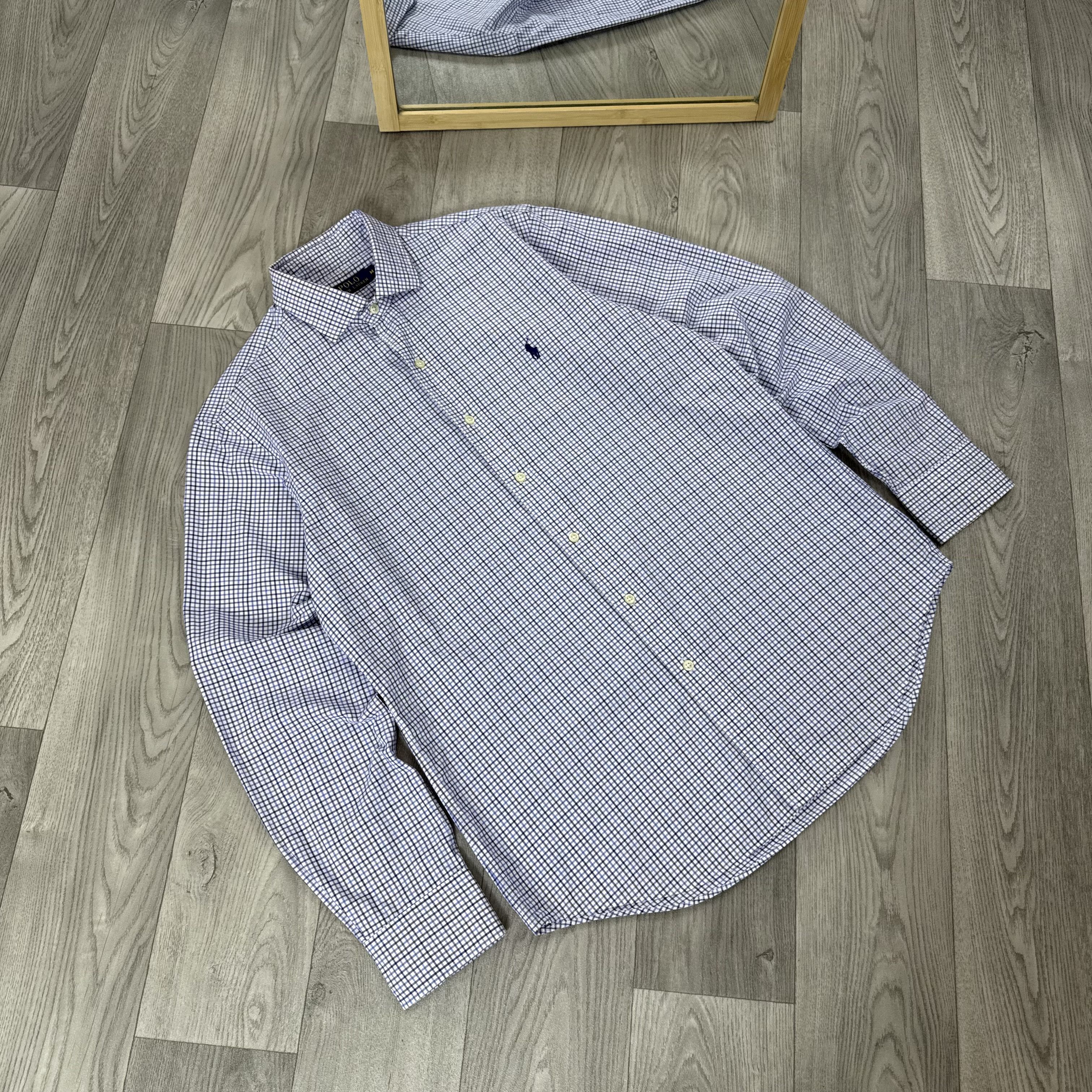 Polo Ralph Lauren Vintage Polo Ralph Lauren Check Button Up Longsleeve Shirt Size US M / EU 48-50 / 2 - 4 Thumbnail