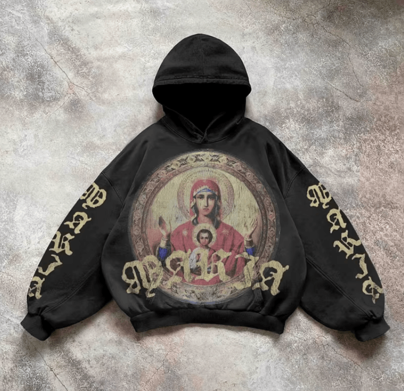 Japanese Brand versatile baggy oversized hoodie Size US L / EU 52-54 / 3 - 1 Thumbnail