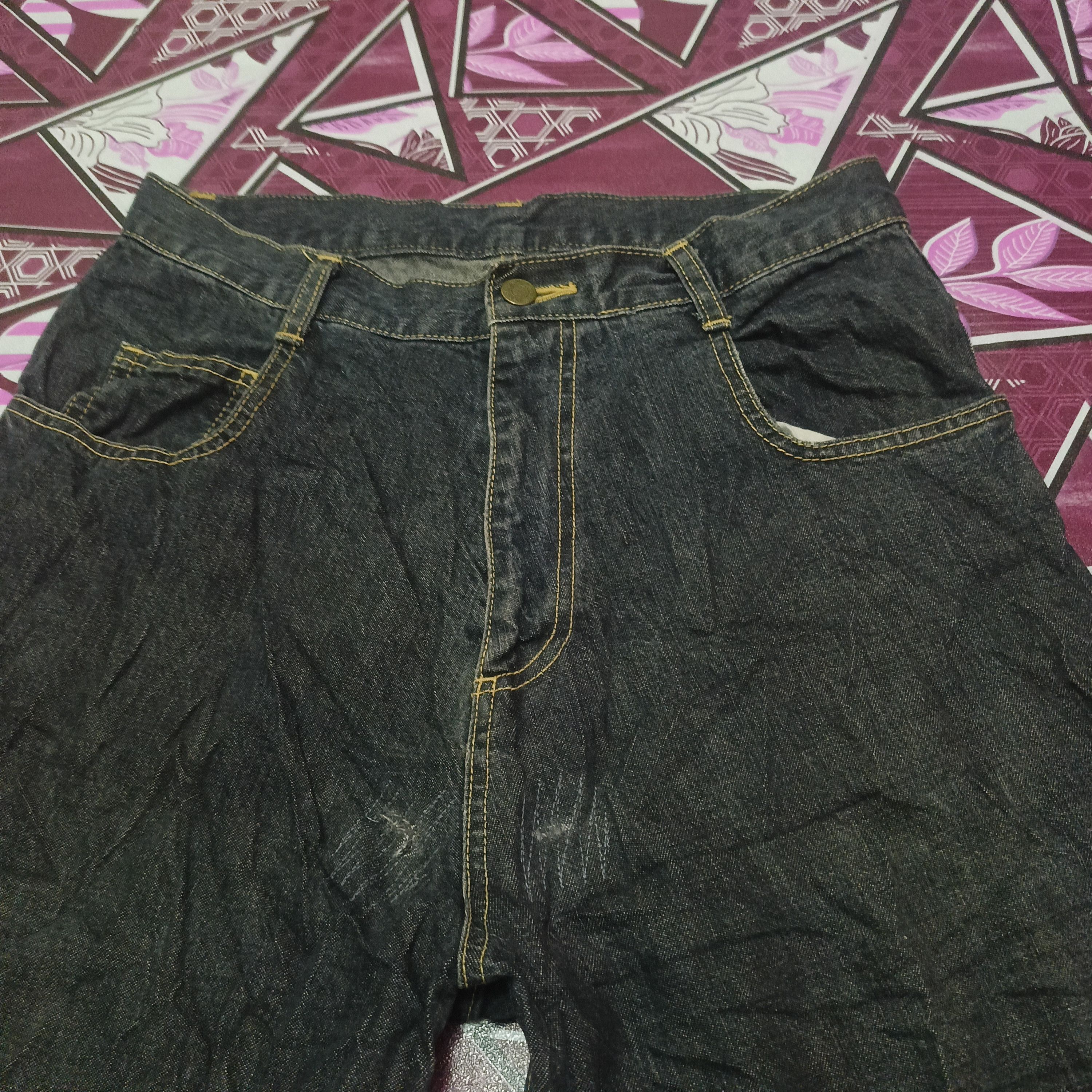 Frapbois × Issey Miyake × Japanese Brand Japanese FrapBois issey miyake design Denim black jeans Size US 30 / EU 46 - 2 Thumbnail