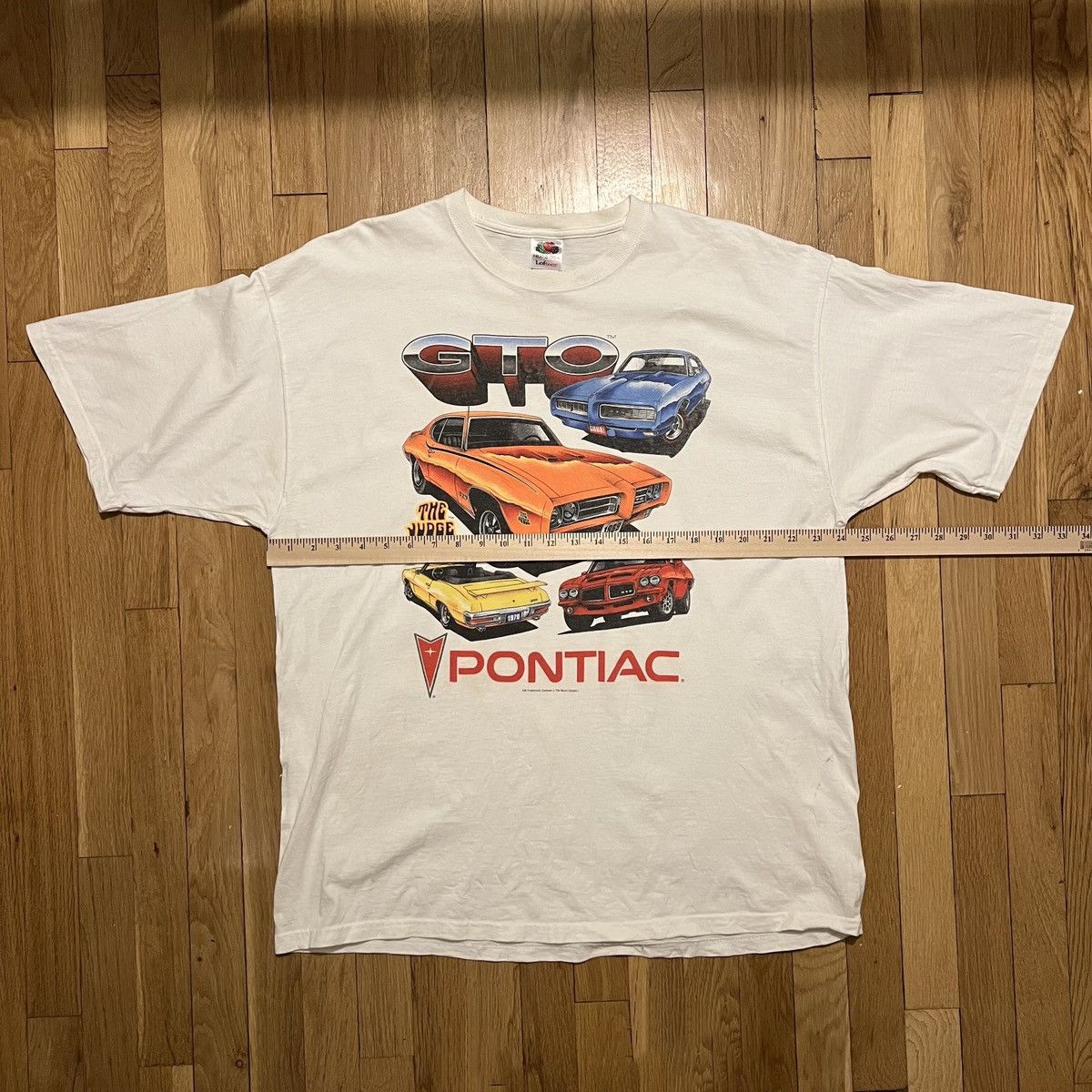Other Pontiac GTO The Judge White XXL T Shirt Size US XXL / EU 58 / 5 - 4 Thumbnail