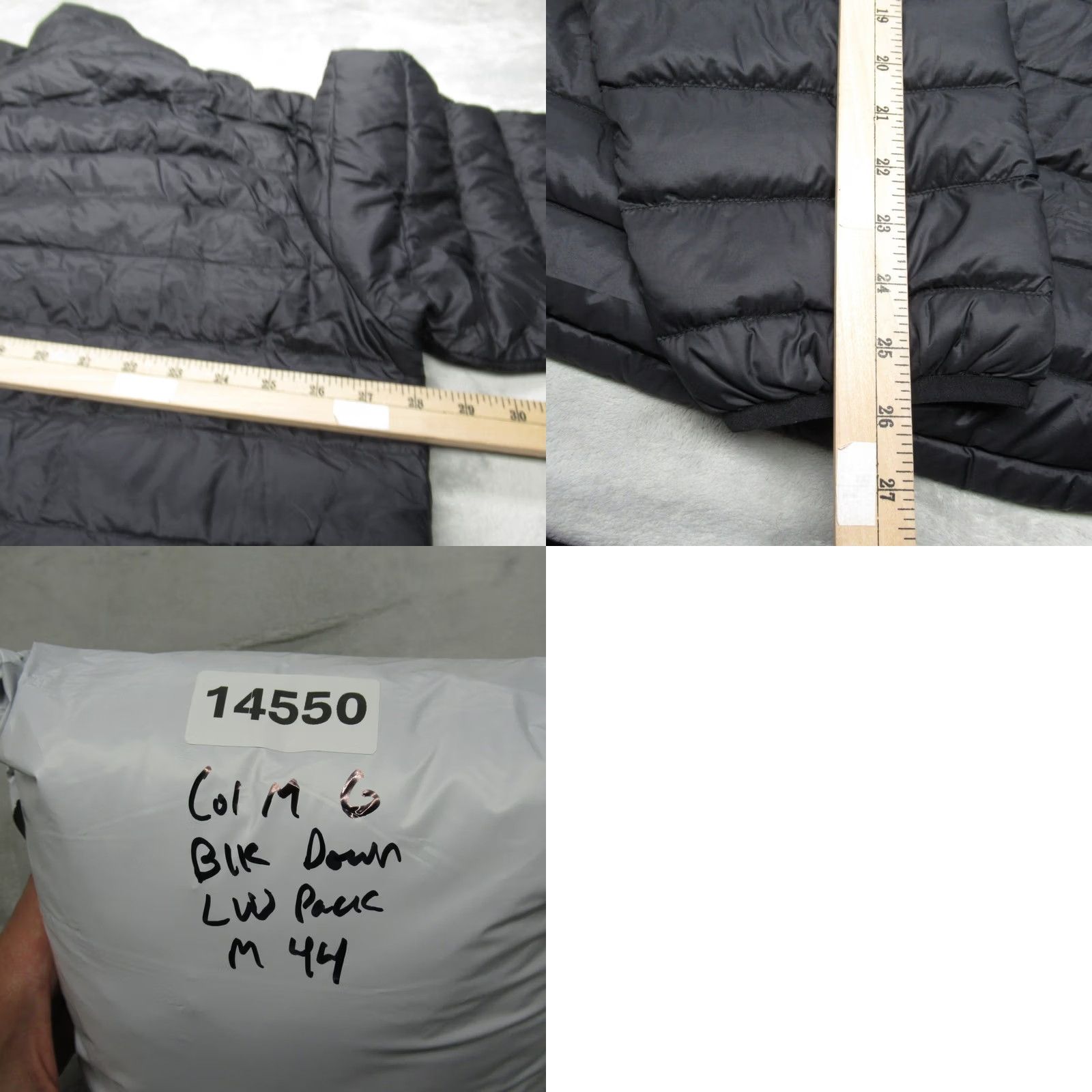 Vintage Cabelas Down Jacket Mens 2XL Black Lightweight Packable Full Zip Quilted Puffer Size US XXL / EU 58 / 5 - 9 Thumbnail