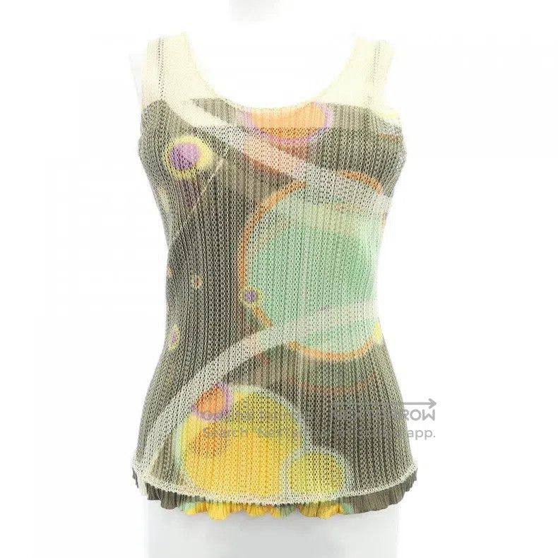 Issey Miyake Issey Miyake Psychedelic Planet Vest Size L / US 10 / IT 46 - 1 Thumbnail