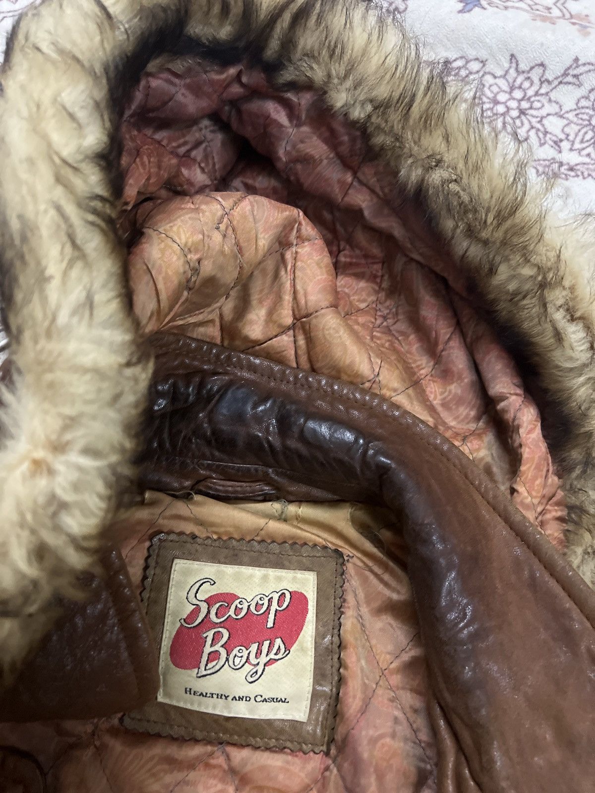 【極美品‼️】Scoop Boys All Leather Jacket Leather Jacket Scoop Boys