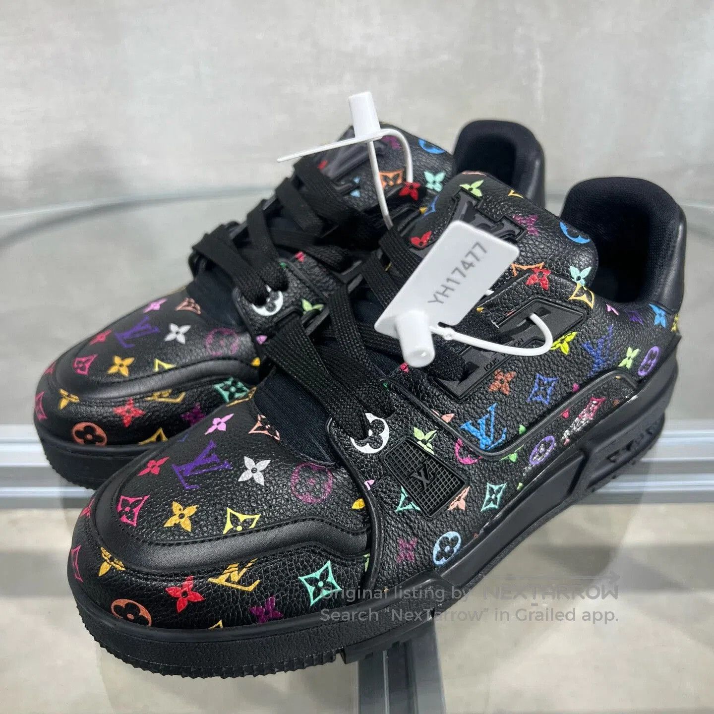 Louis Vuitton louis vuitton multicolor trainer size 38. Size US 5.5 / EU 38 - 2 Thumbnail