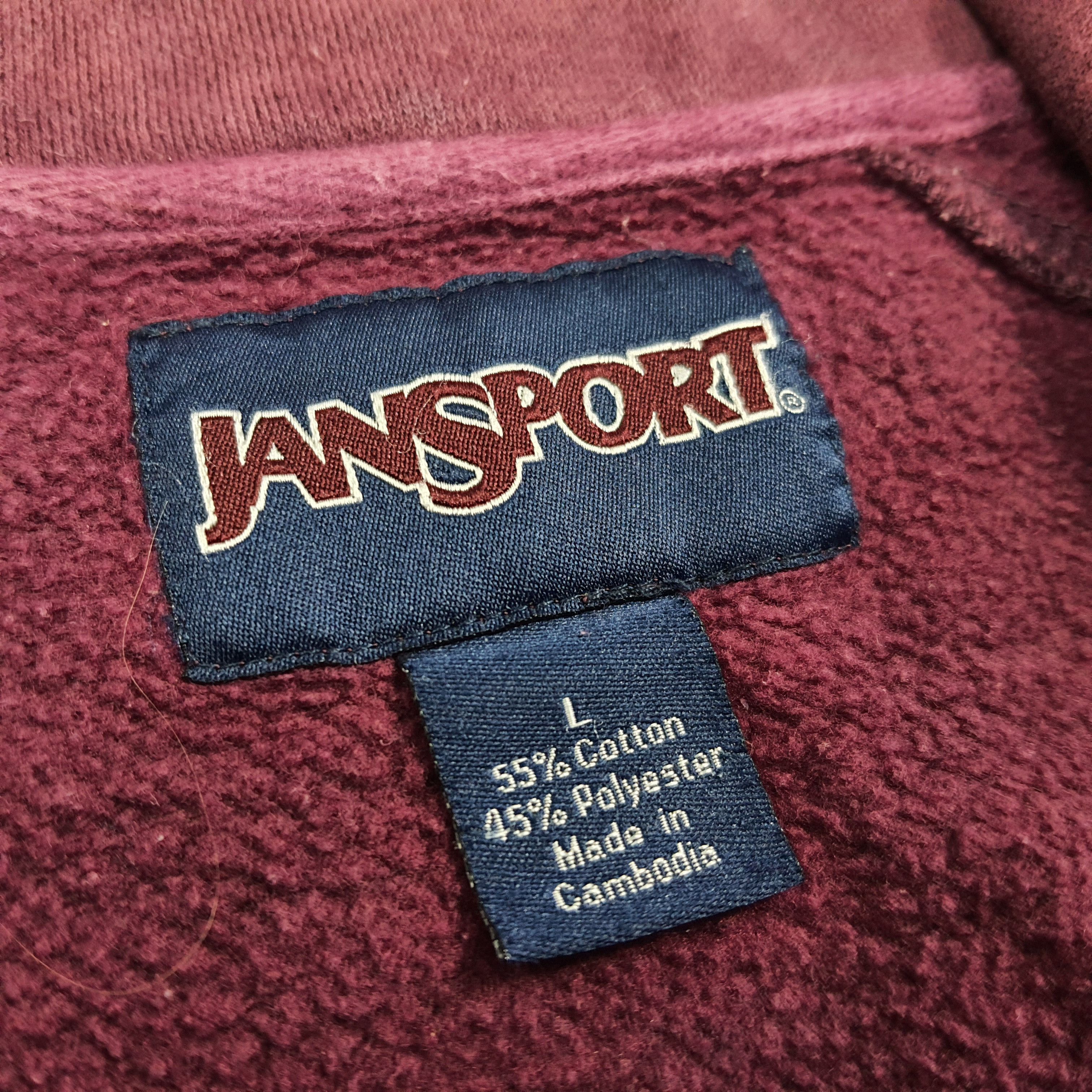 Jansport Vintage University Puget Sound Half Zip Sweatshirt C270N20 Size US S / EU 44-46 / 1 - 7 Thumbnail