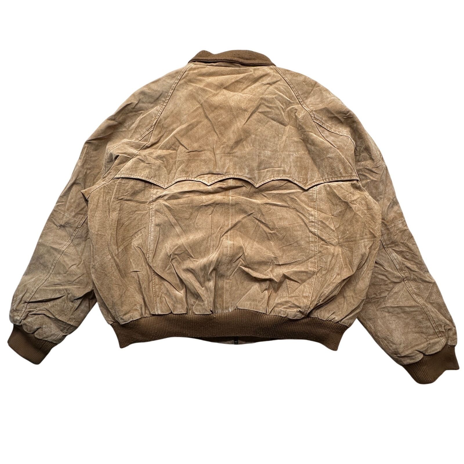 Orvis Orvis Suede Bomber Western Plaid Cotton Lined Jacket Large Size US L / EU 52-54 / 3 - 2 Thumbnail