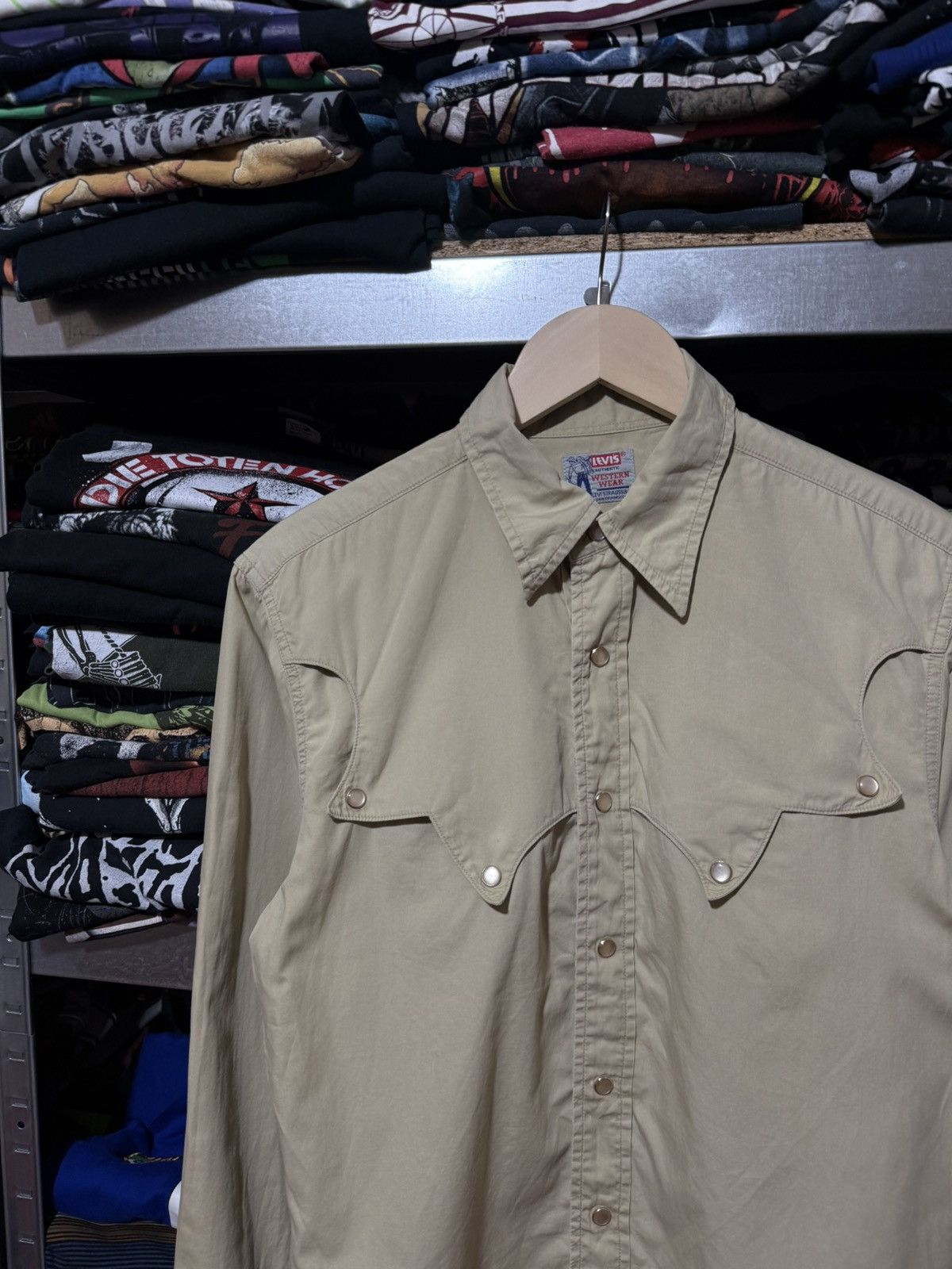 Levi's Vintage Clothing Vintage 90’s Levis Western Wear Cowboy Retro Button Shirt Size US M / EU 48-50 / 2 - 3 Thumbnail