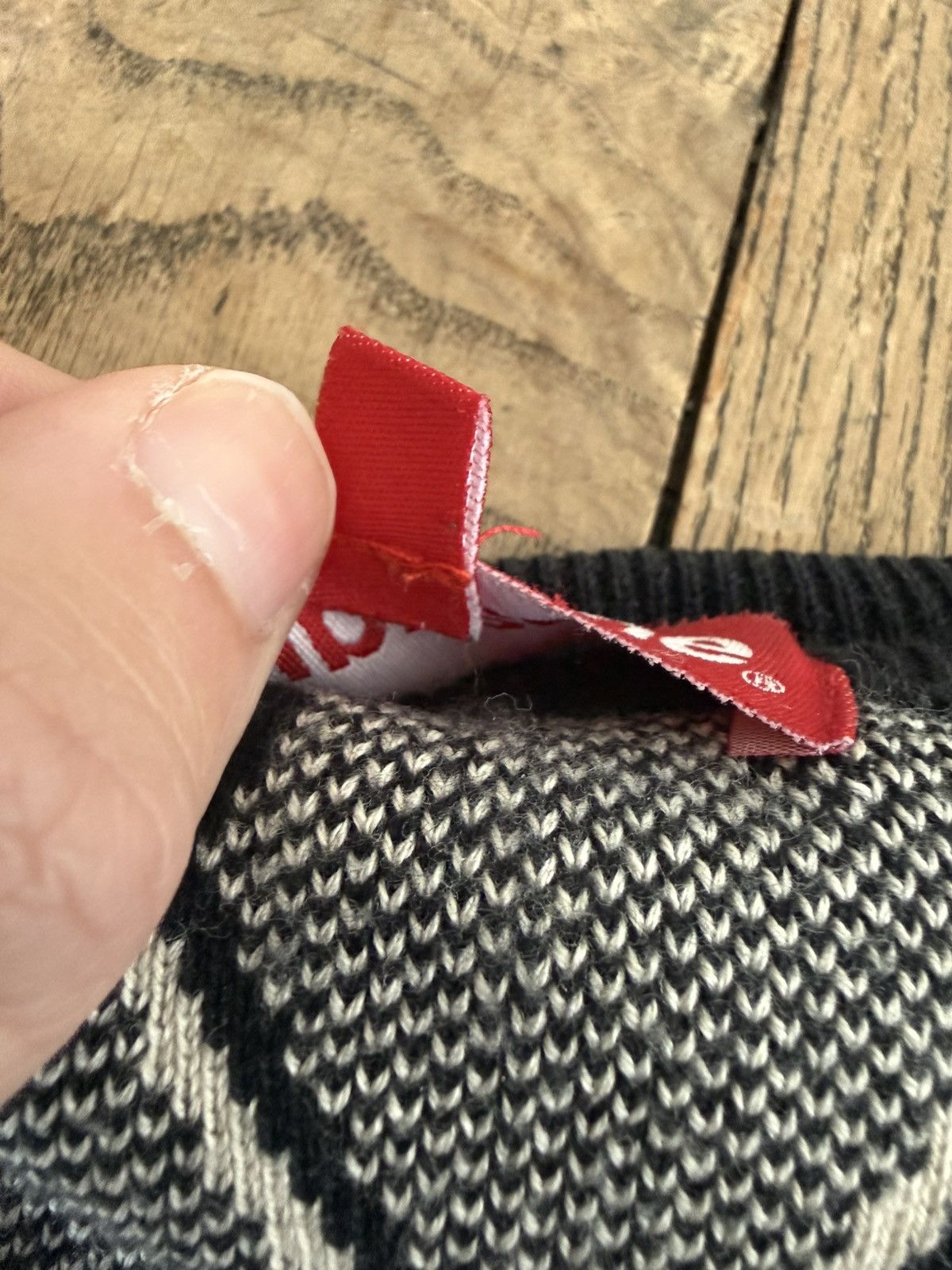 Supreme Supreme Chain Link Sweater FW14 Size US L / EU 52-54 / 3 - 4 Thumbnail