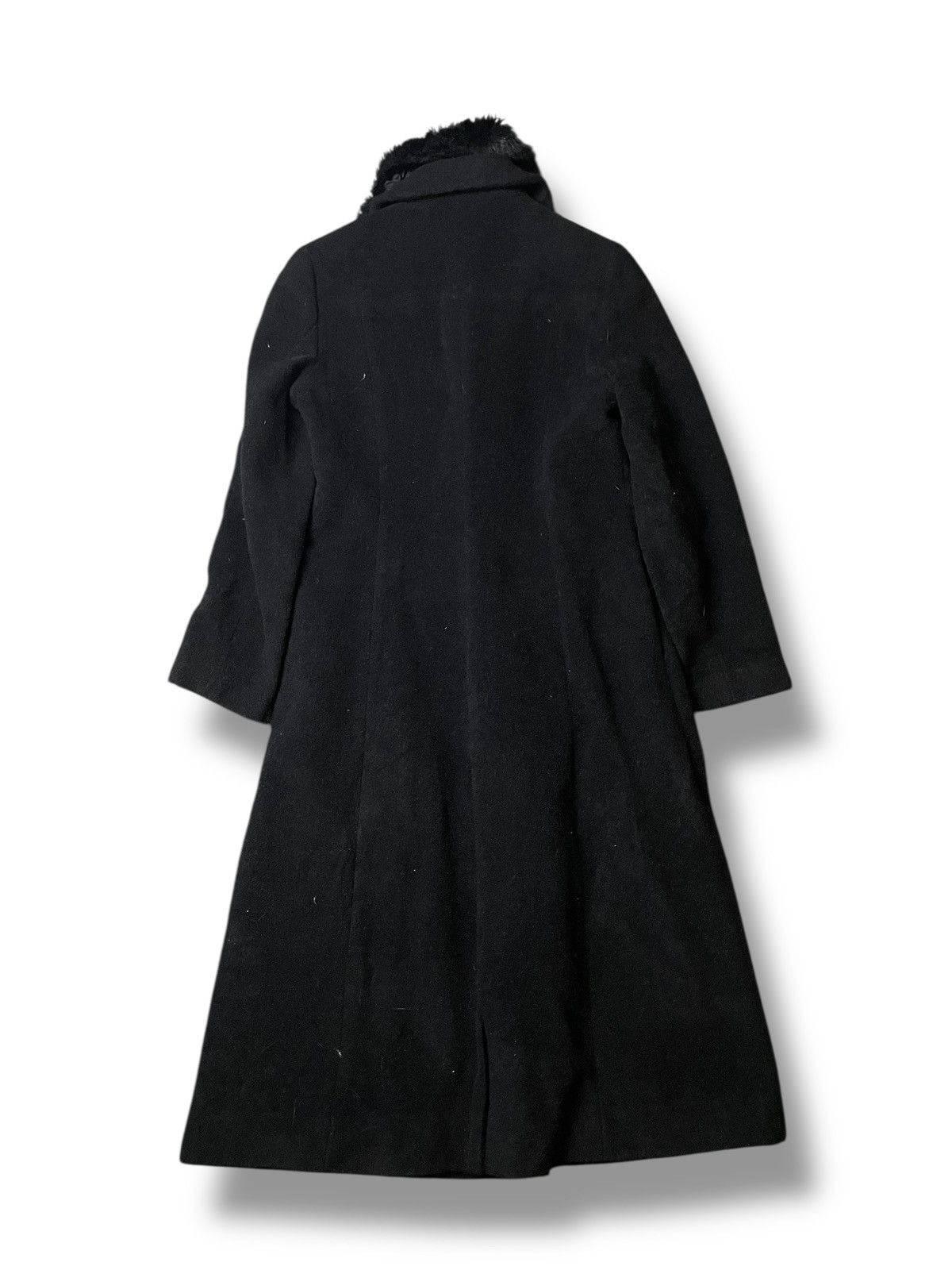 Japanese Brand × Seditionaries × Vintage Peyton Place Brand Mink Fur Wool Long Coat (113) Size US XXS / EU 40 - 6 Thumbnail