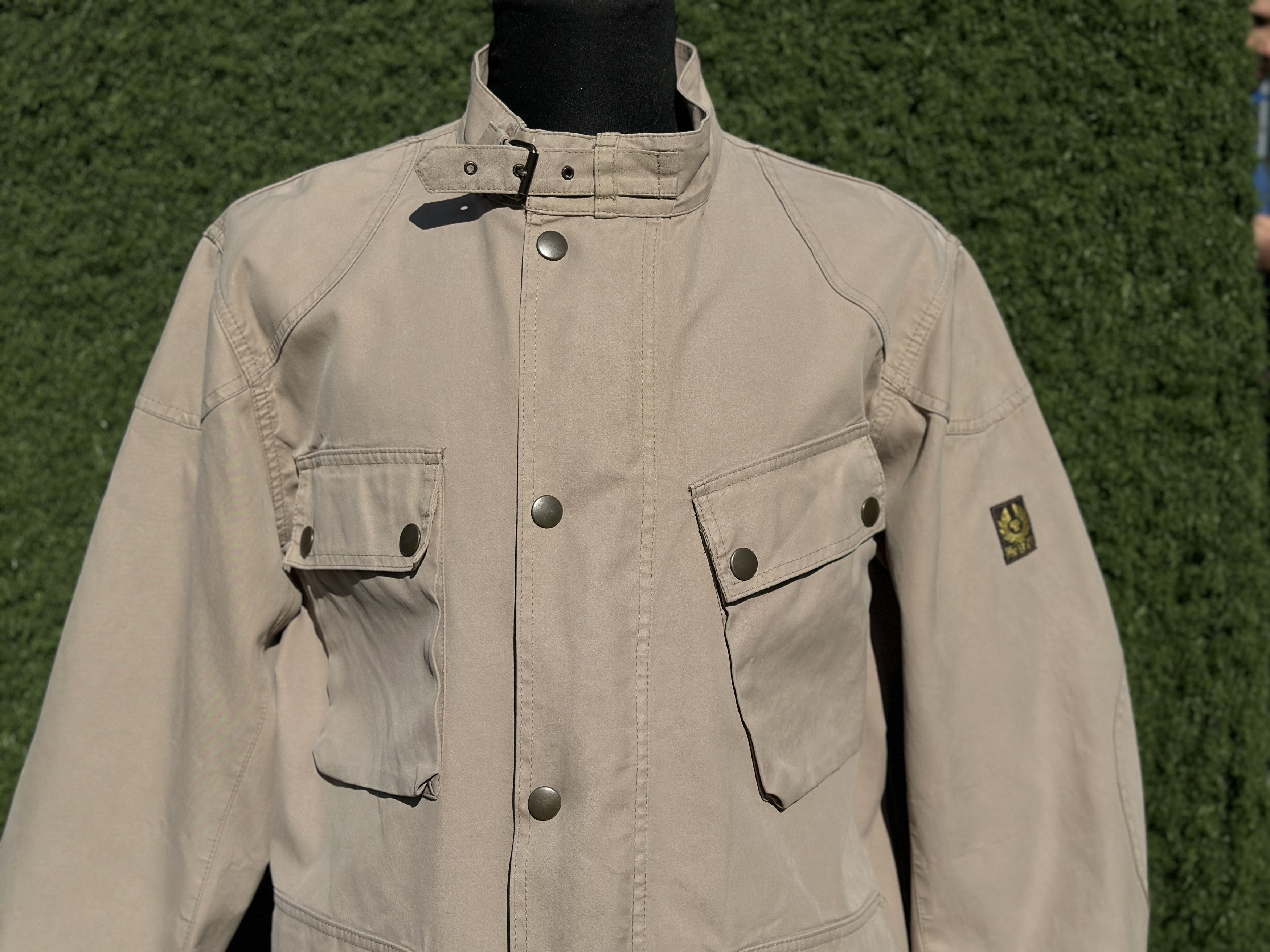 Belstaff Belstaff Field Jacket Beige Utility Snap Zip XL Size US XL / EU 56 / 4 - 6 Thumbnail