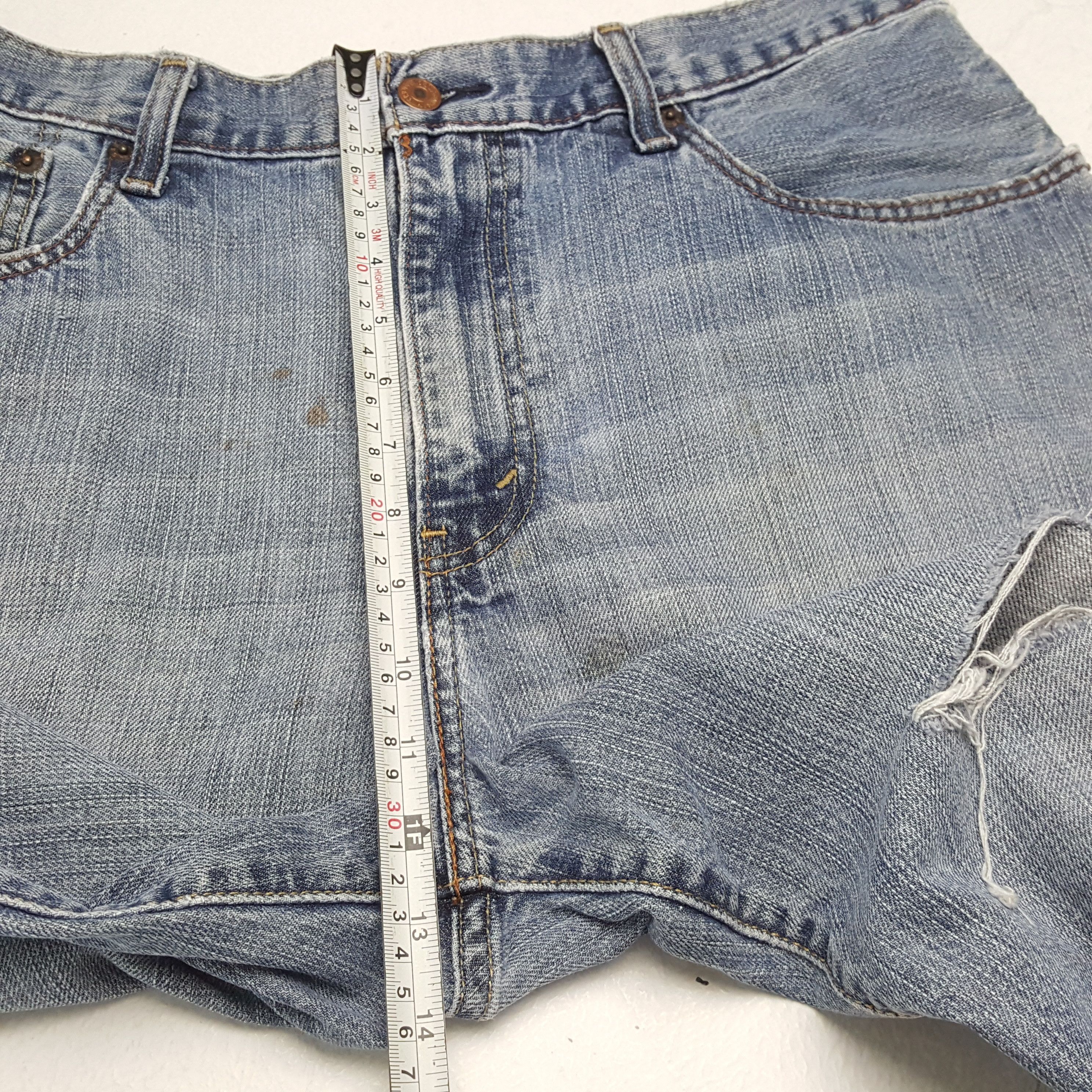 Levi's × Vintage LEVI'S Distressed Shorts Jeans Summer Style Size US 34 / EU 50 - 6 Thumbnail