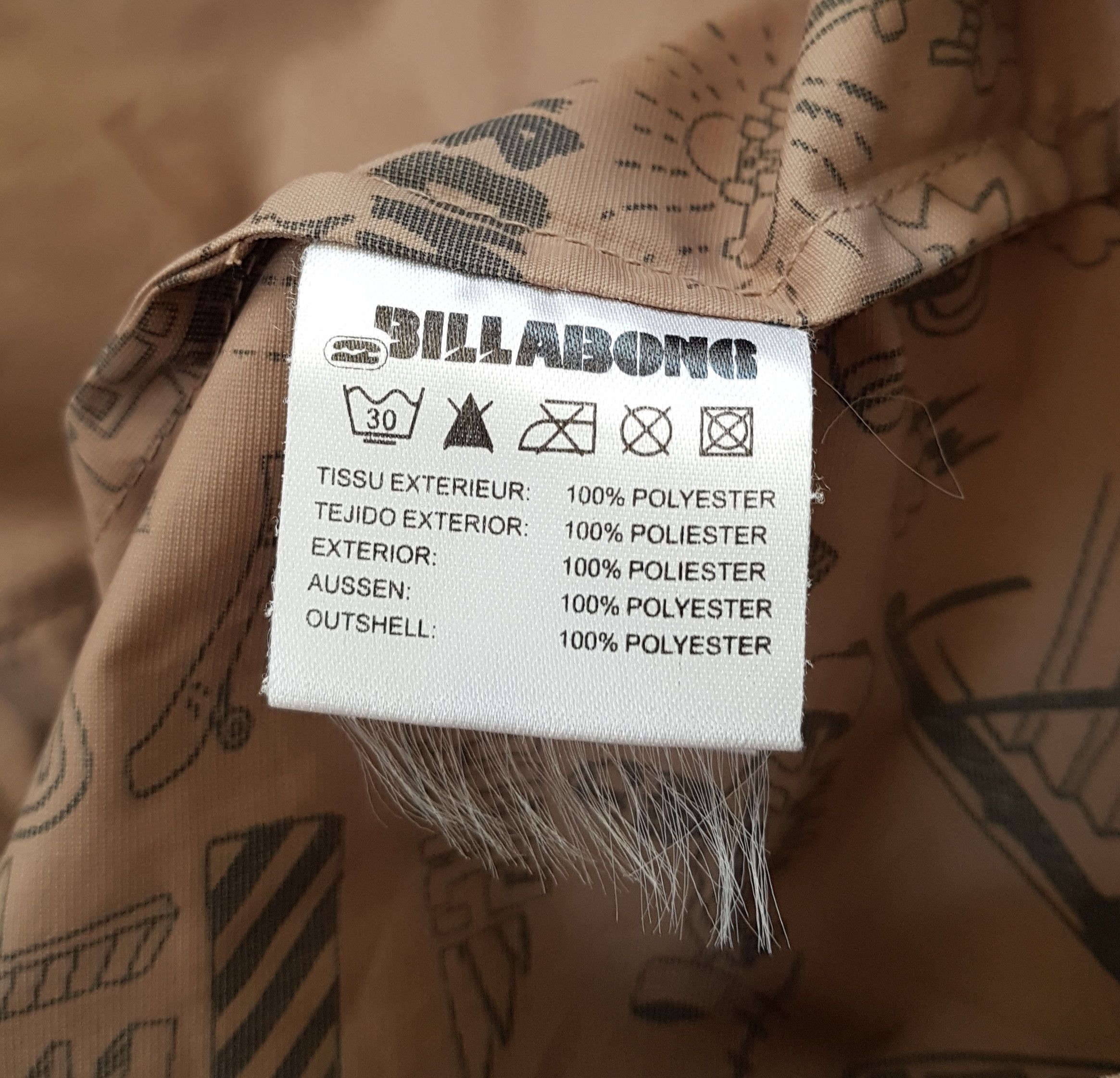 Billabong Billabong All Over Print Skate Windbreaker Full Zip sz S Size US S / EU 44-46 / 1 - 8 Thumbnail