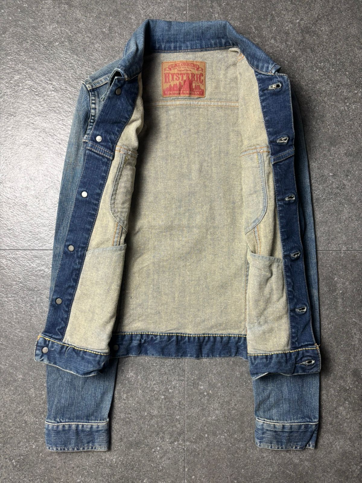 Hysteric Glamour 2000s Hysteric Glamour Bear Denim Jacket Size S / US 4 / IT 40 - 6 Thumbnail