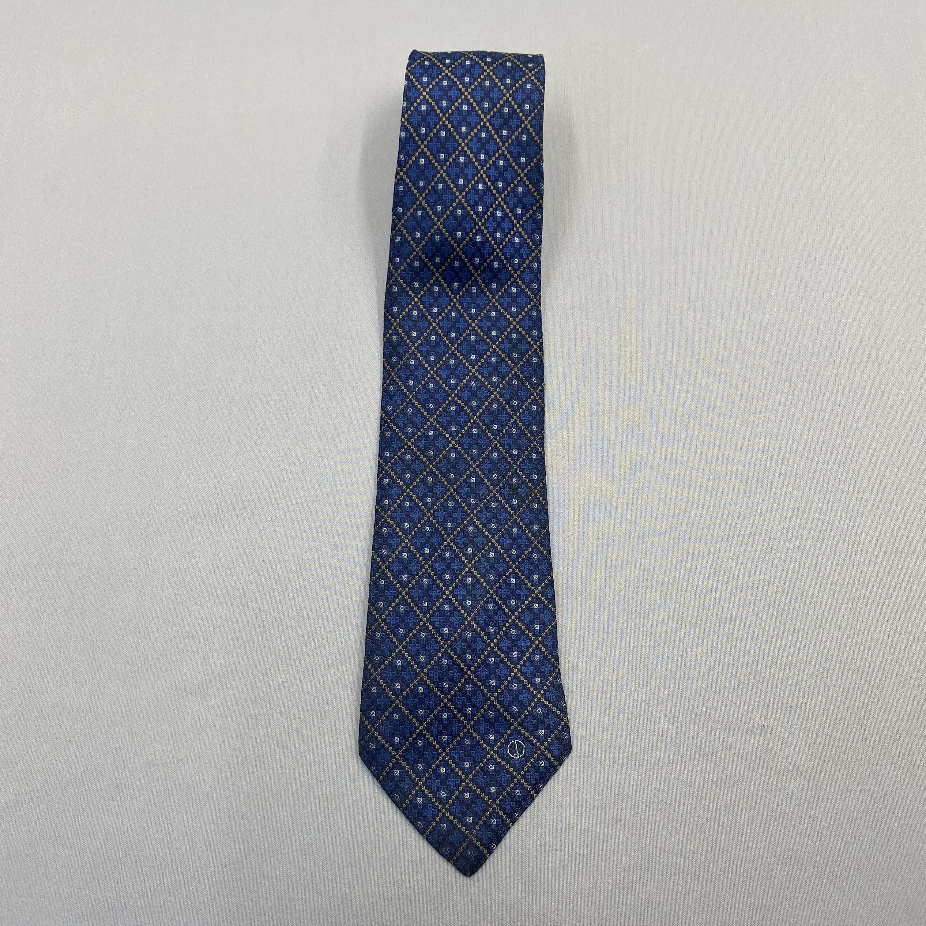 Alfred Dunhill Vintage Dunhill SILK Necktie Cravate Pure Silk Neck Tie Size ONE SIZE - 3 Thumbnail