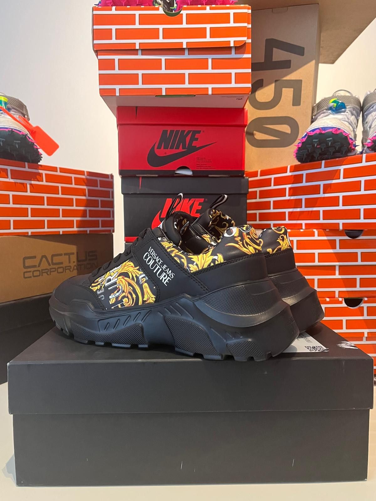 Versace × Versace Jeans Couture Versace Fondo Speedtrack 44 Size US 11 / EU 44 - 2 Thumbnail