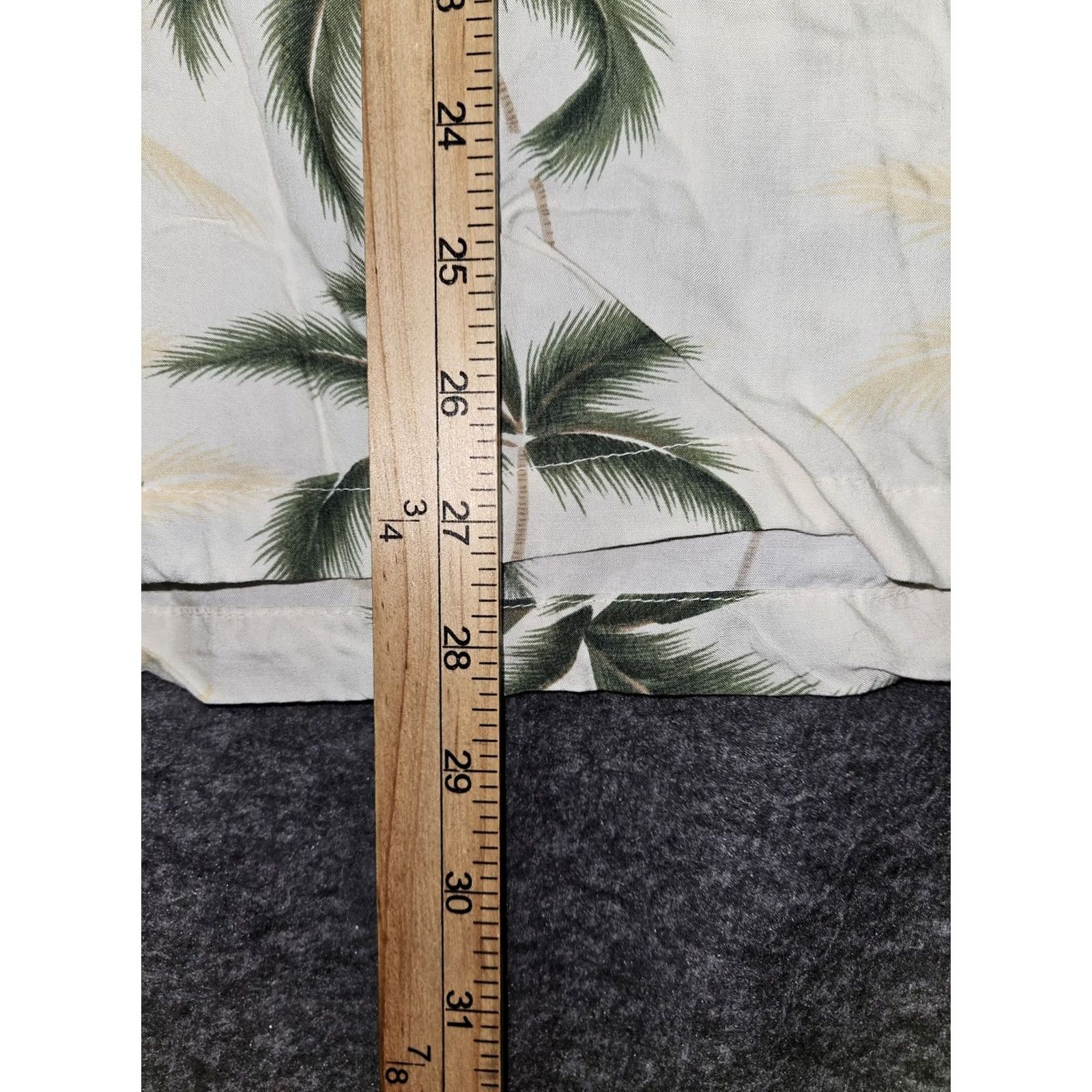 Paradise Found VINTAGE Paradise Found Shirt Mens Large White Green Palm Tree Hawaiian Aloha Pocket Shirt Mens Large White Green Palm Tree Hawaiian Aloha Pocket Size US L / EU 52-54 / 3 - 6 Thumbnail