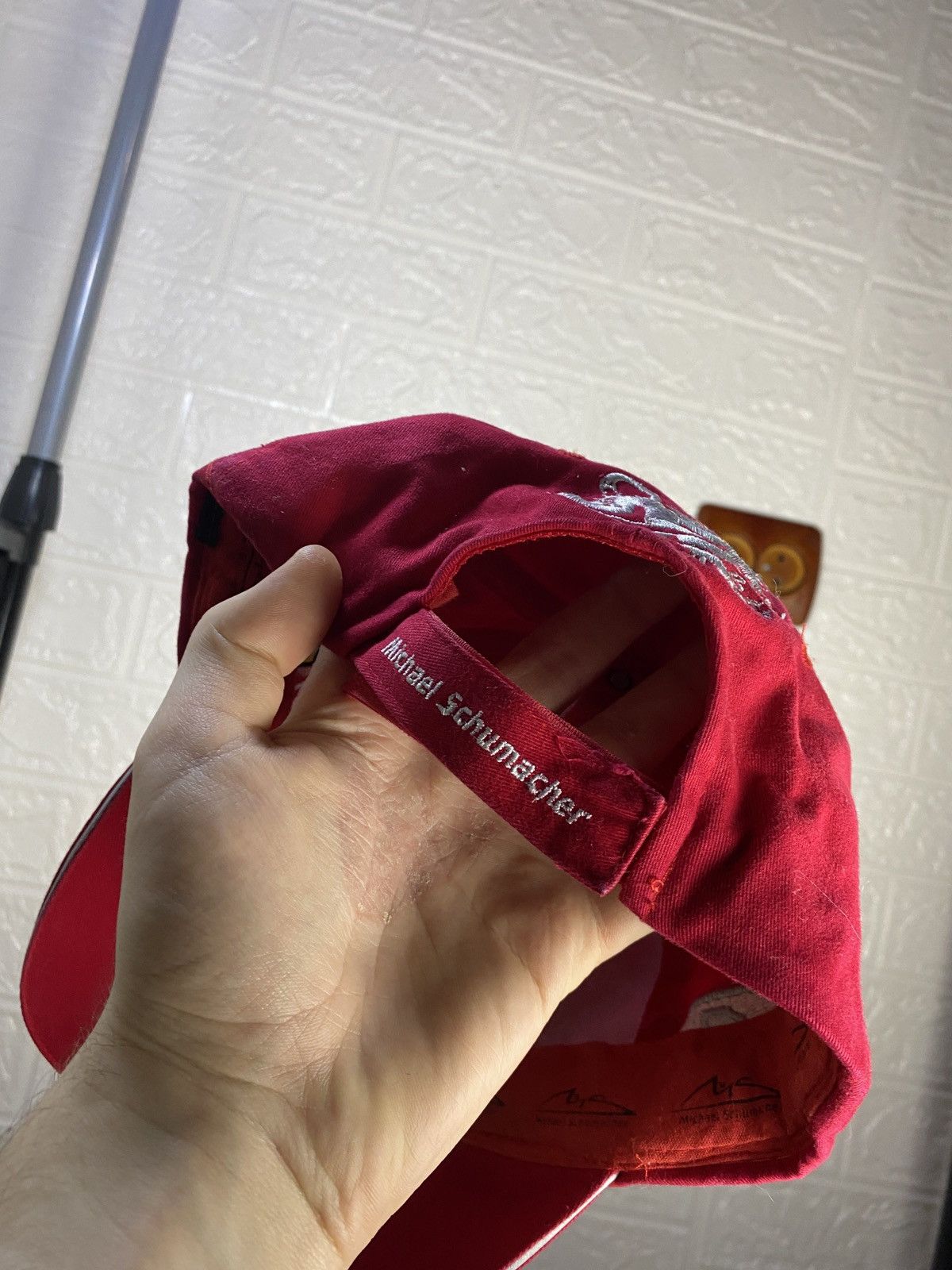 Vintage Ferrari Vintage Cap Michael Schumacher World Champion F1 Size ONE SIZE - 4 Thumbnail